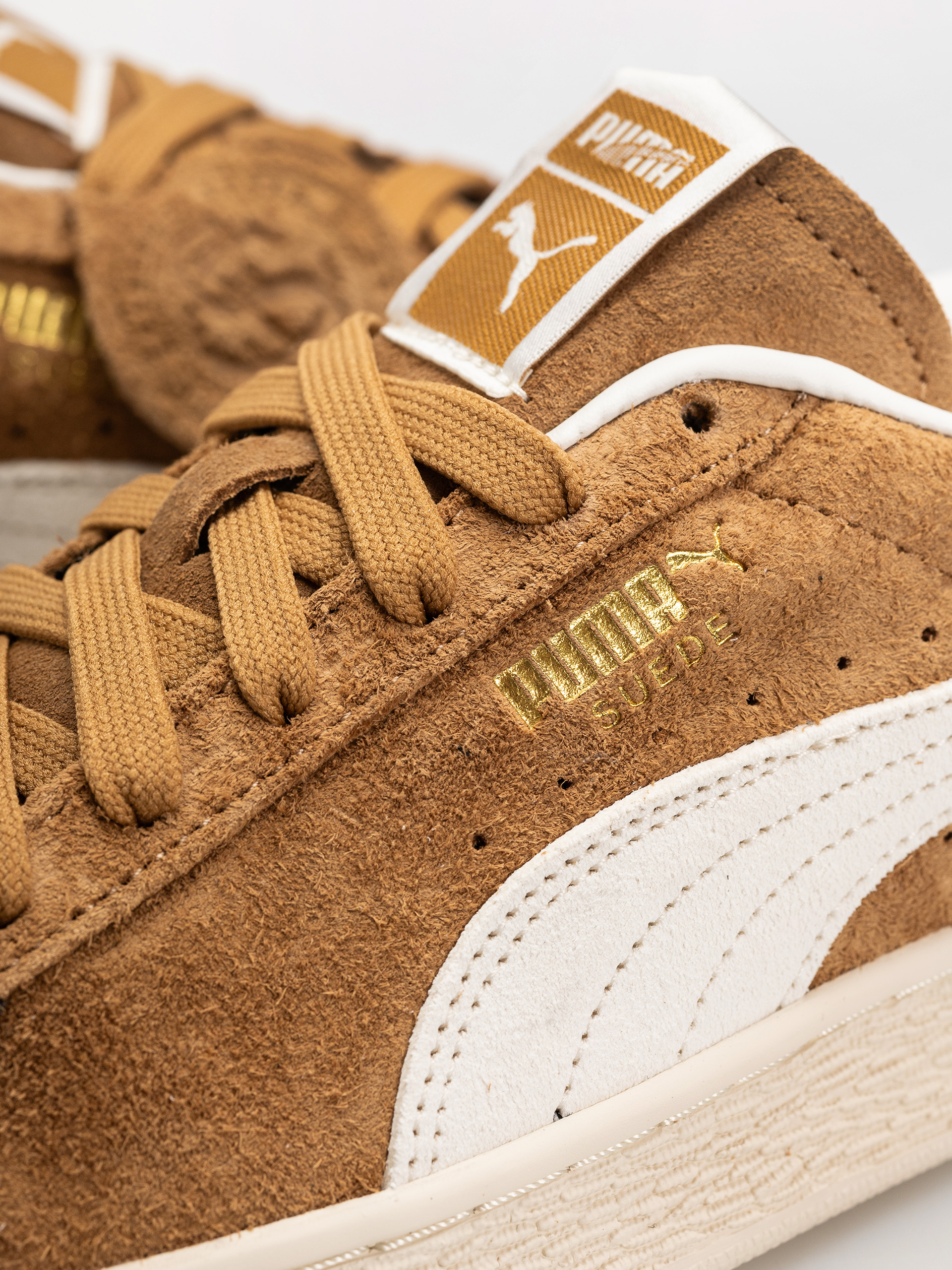 Puma Suede Charles F.Stead V Cipők (honey butter/puma white)