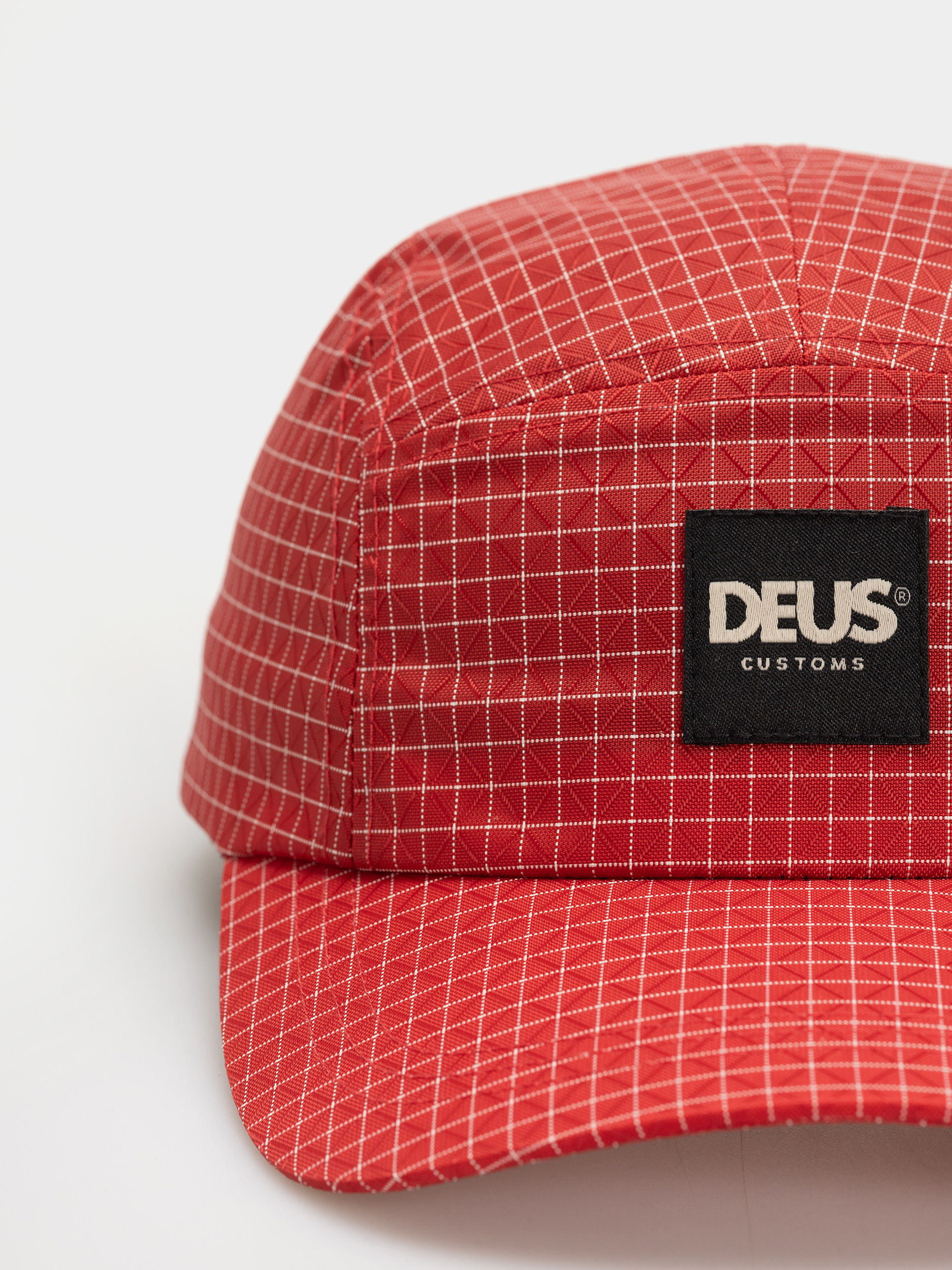 Deus Ex Machina Tower 5 Panel Baseball sapka (red)