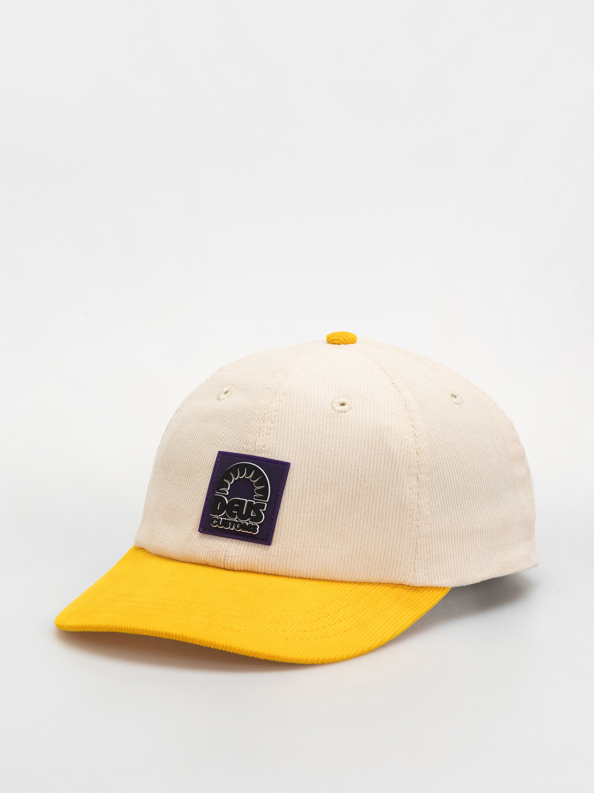 Deus Ex Machina Melodies Cord Baseball sapka (vintage white)