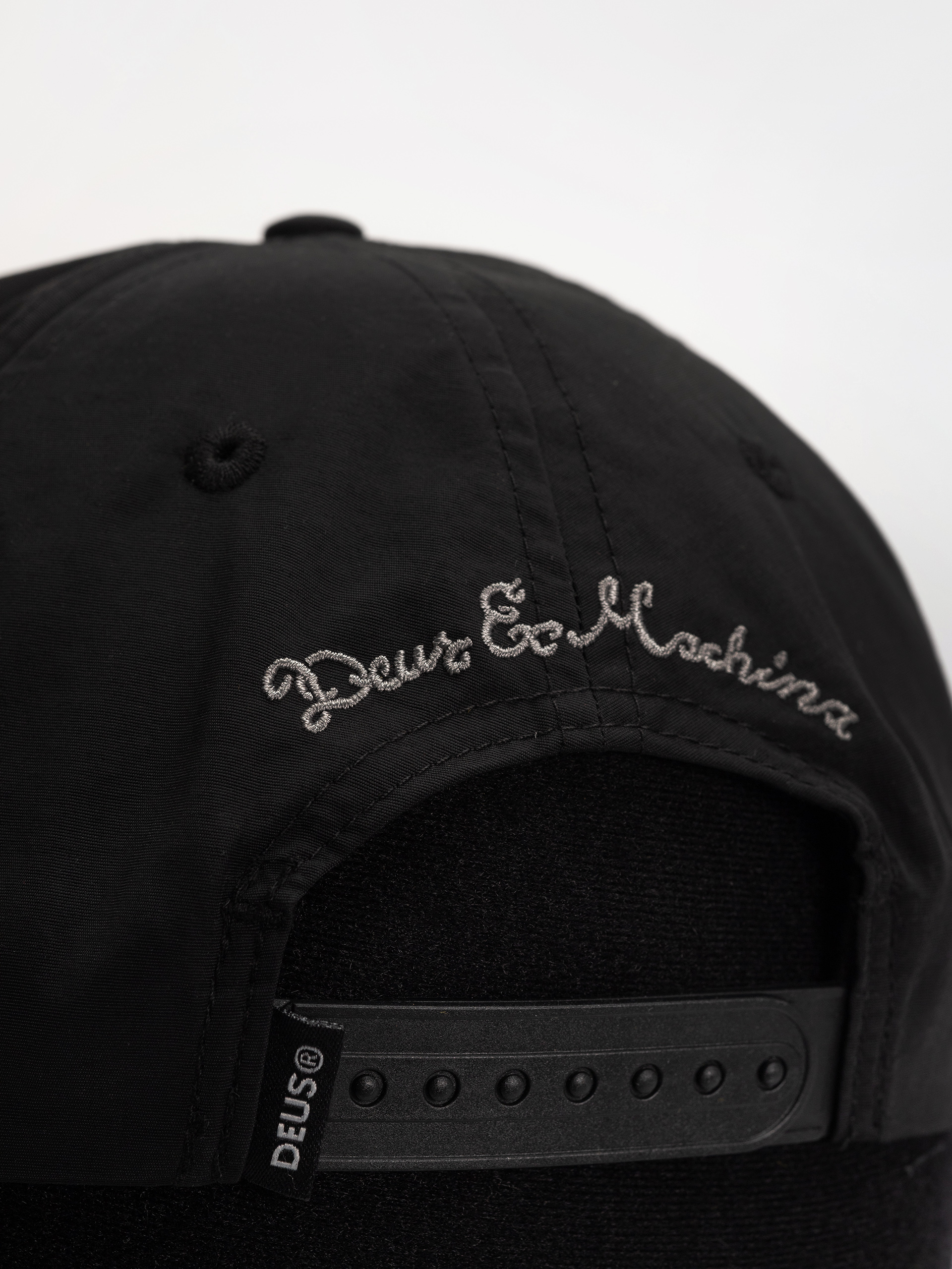 Deus Ex Machina Shield Nylon Baseball sapka (black)