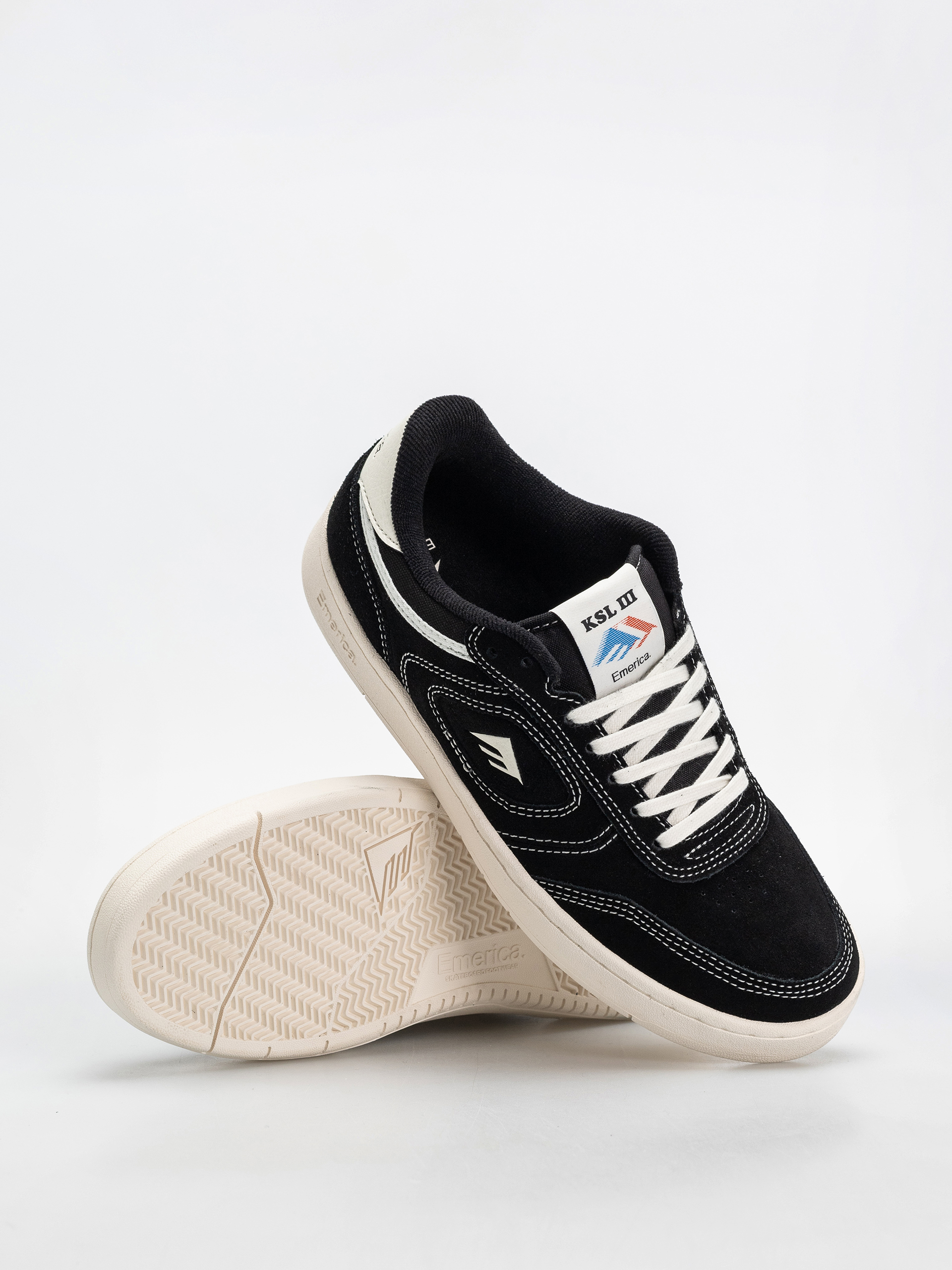 Emerica Ksl III Cipők (black/white/white)
