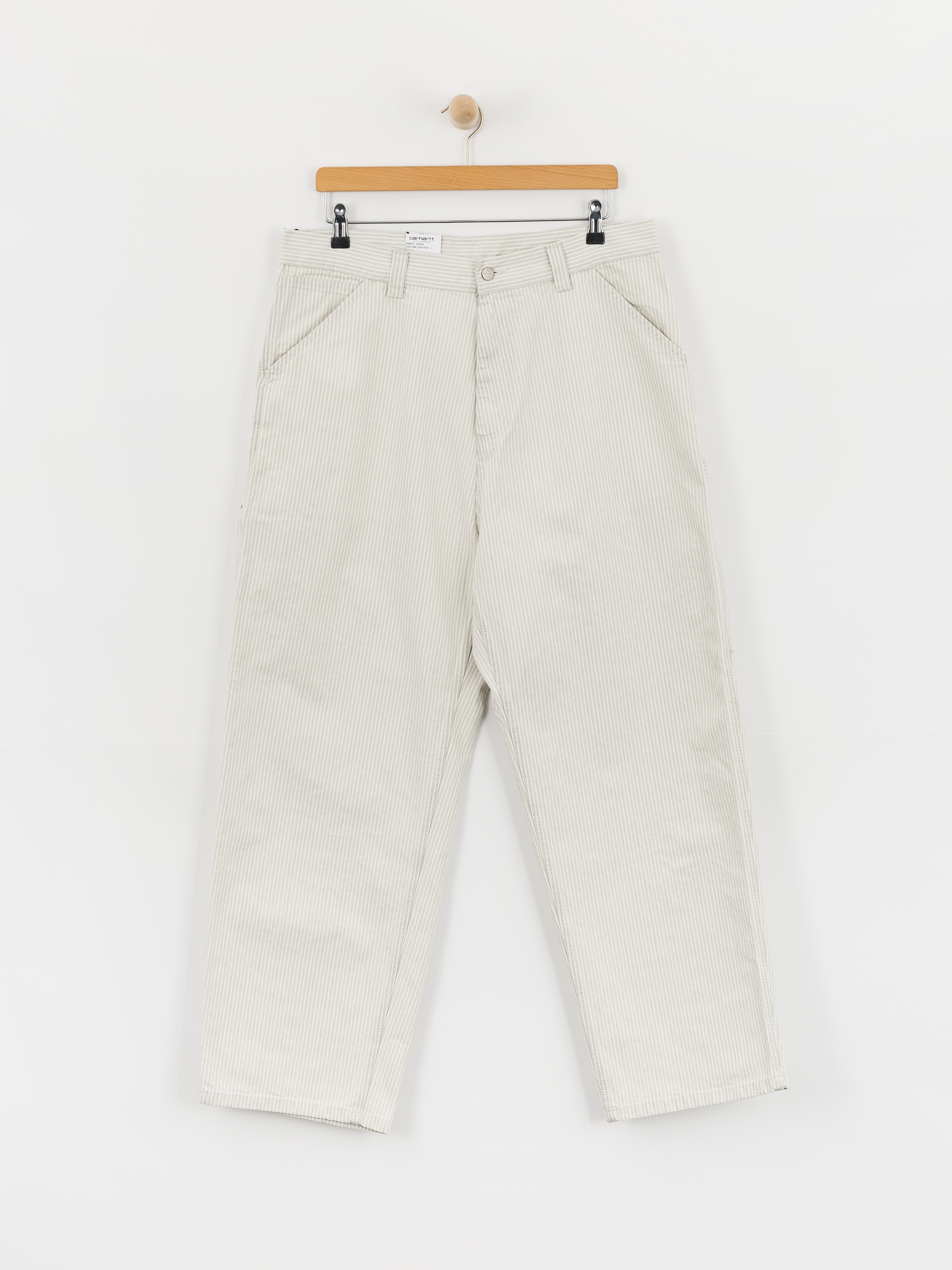 Carhartt WIP Mercer Single Knee Kisnadrág (mercer stripe/graphite/wax)
