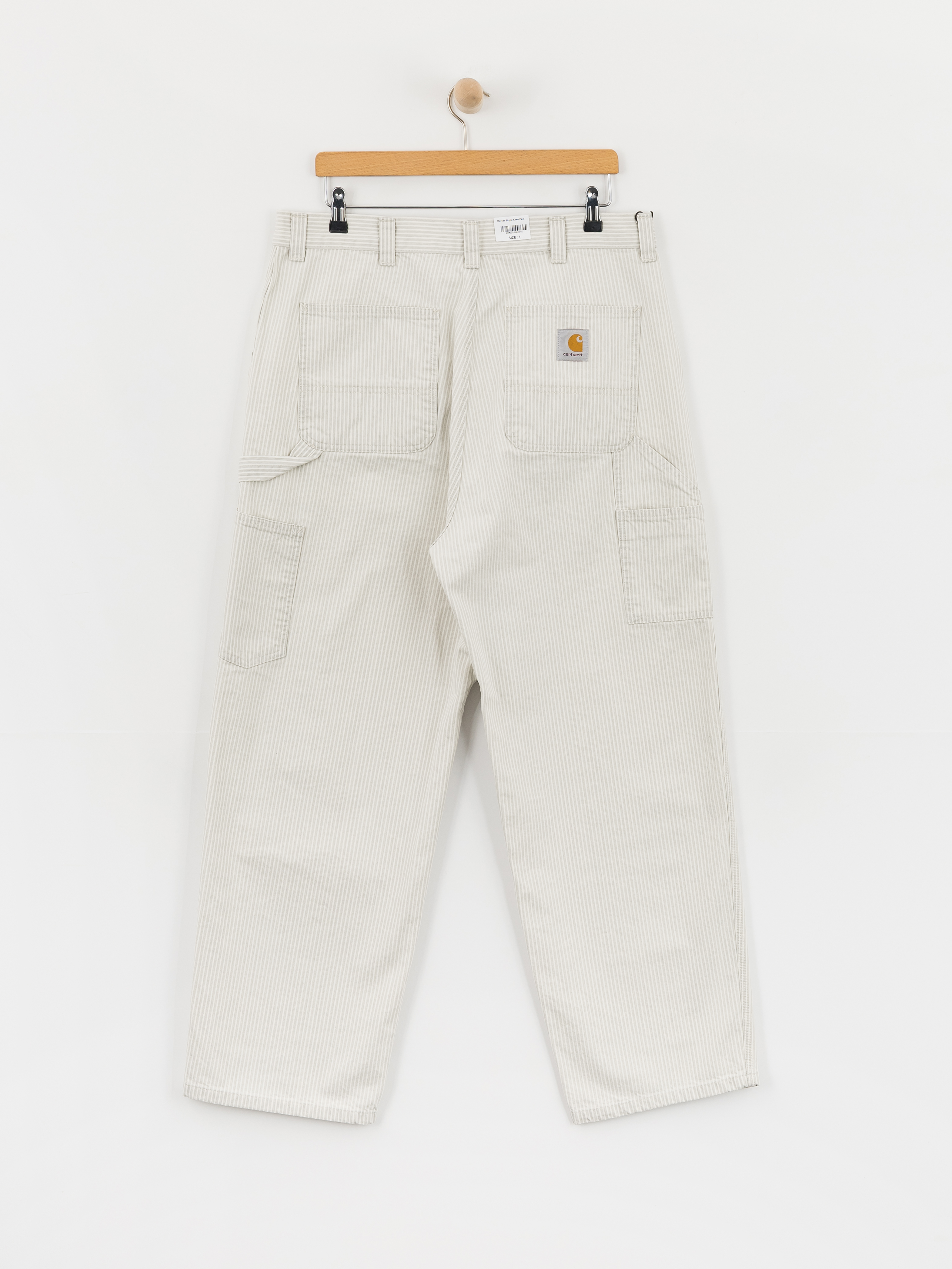 Carhartt WIP Mercer Single Knee Kisnadrág (mercer stripe/graphite/wax)