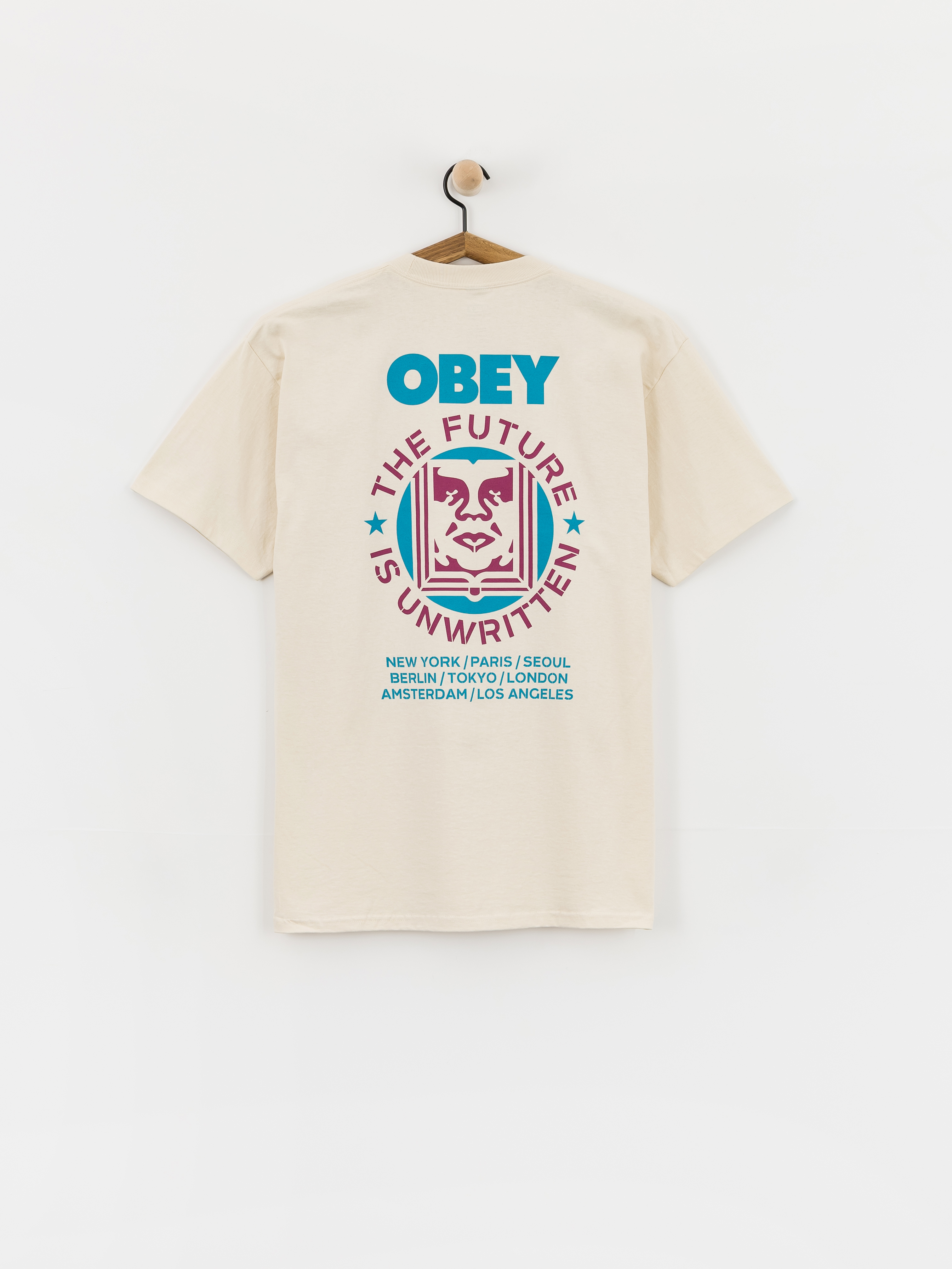 OBEY Future Unwritten Póló (cream)