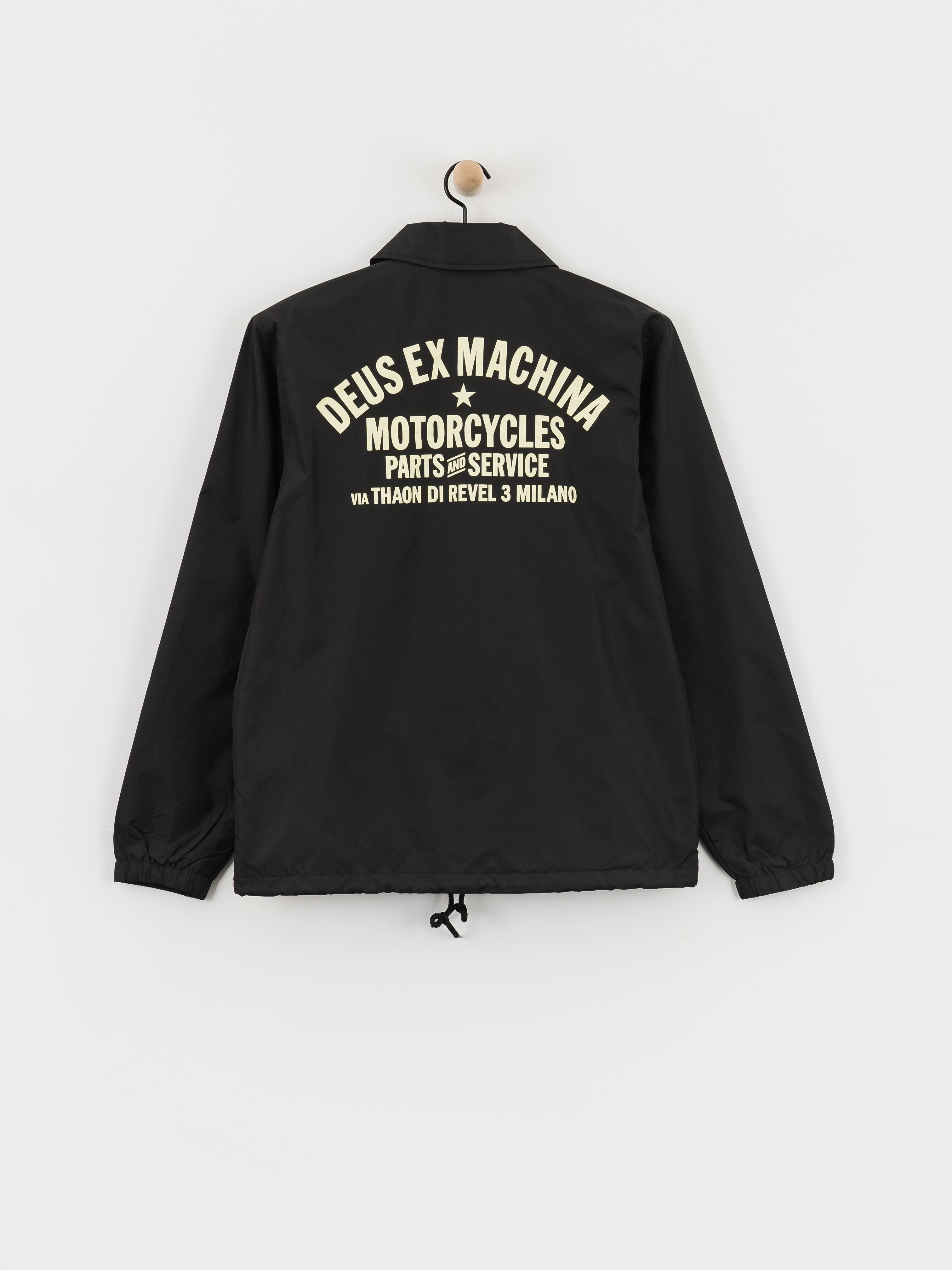 Deus Ex Machina Milano Coach Dzseki (black)