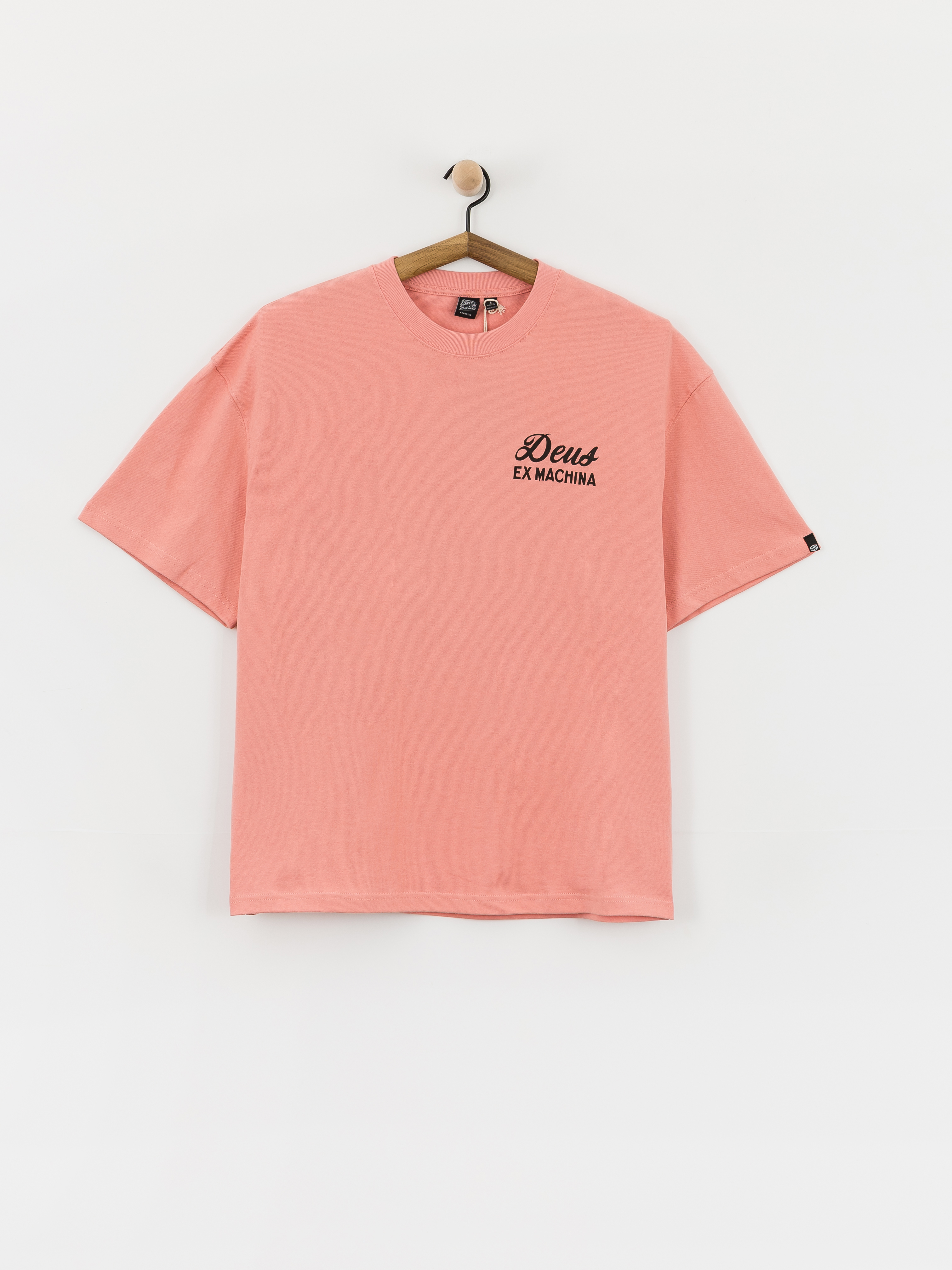 Deus Ex Machina Seoul Sign Póló (lobster bisque pink)