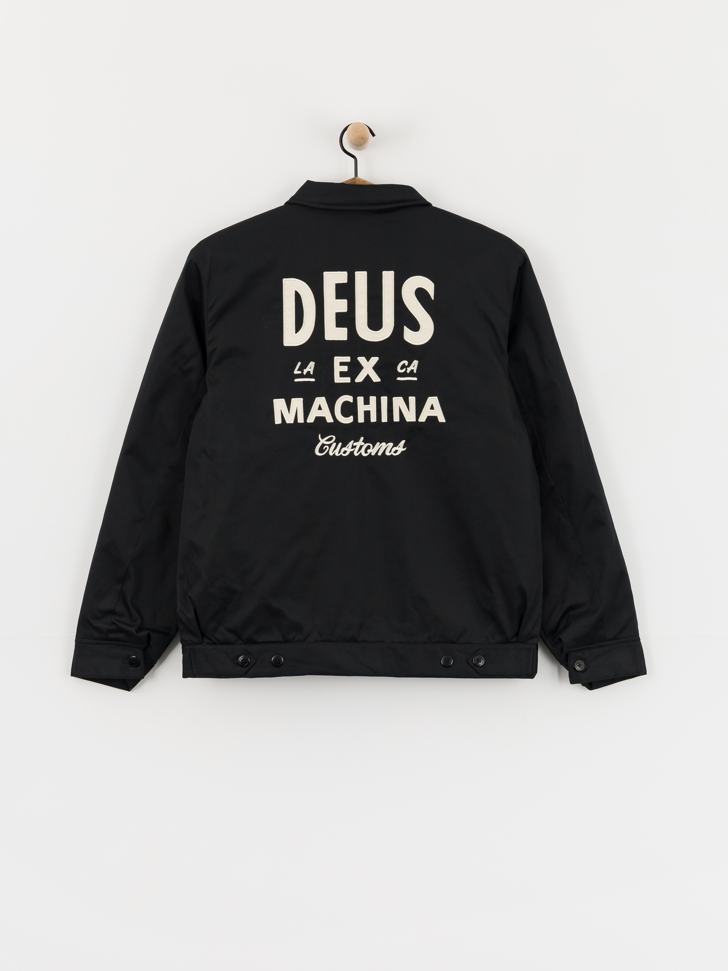 Deus Ex Machina Workwear Jacket 2.0 Dzseki (black)