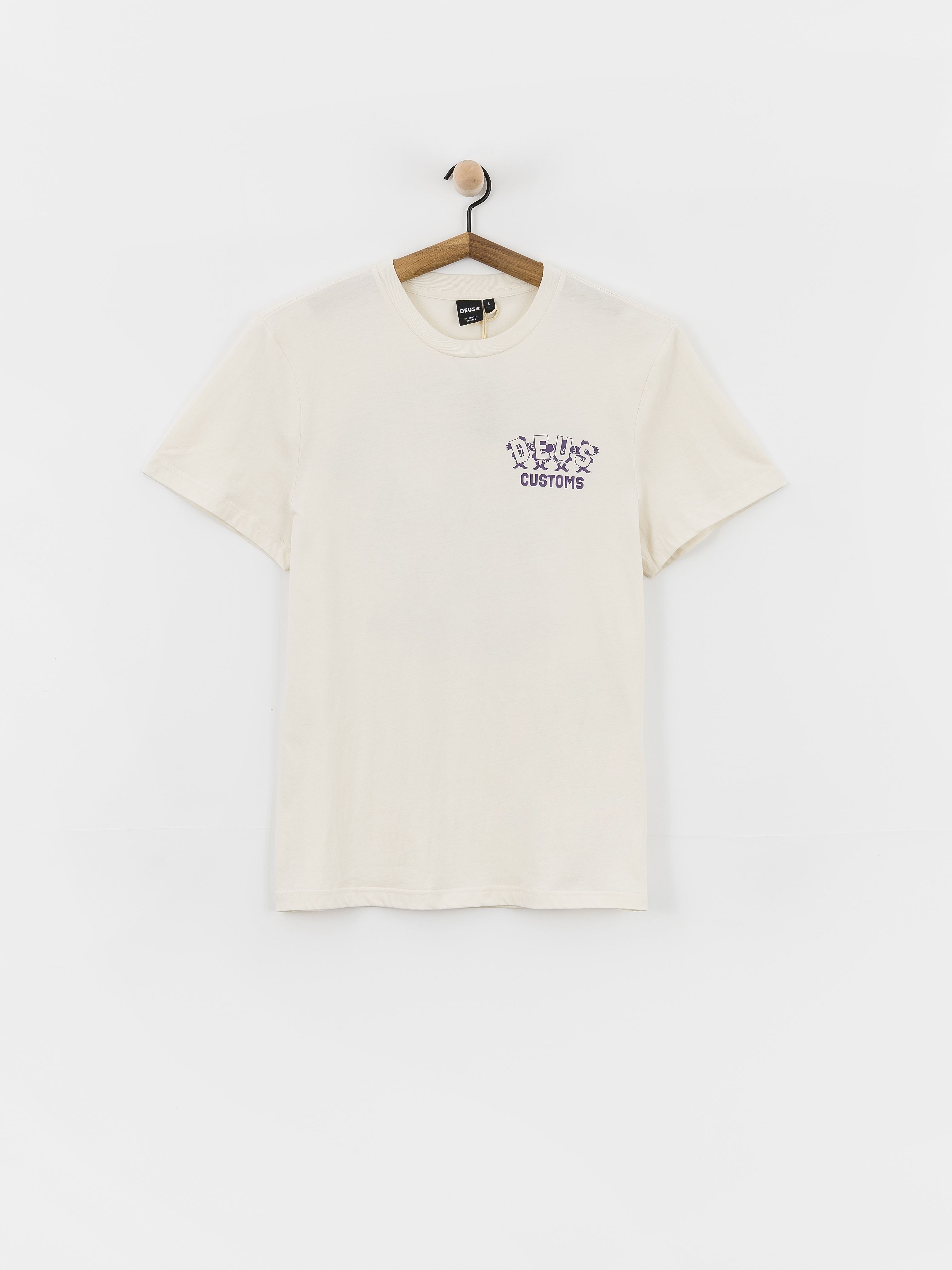 Deus Ex Machina Fancy Pansy Póló (vintage white)