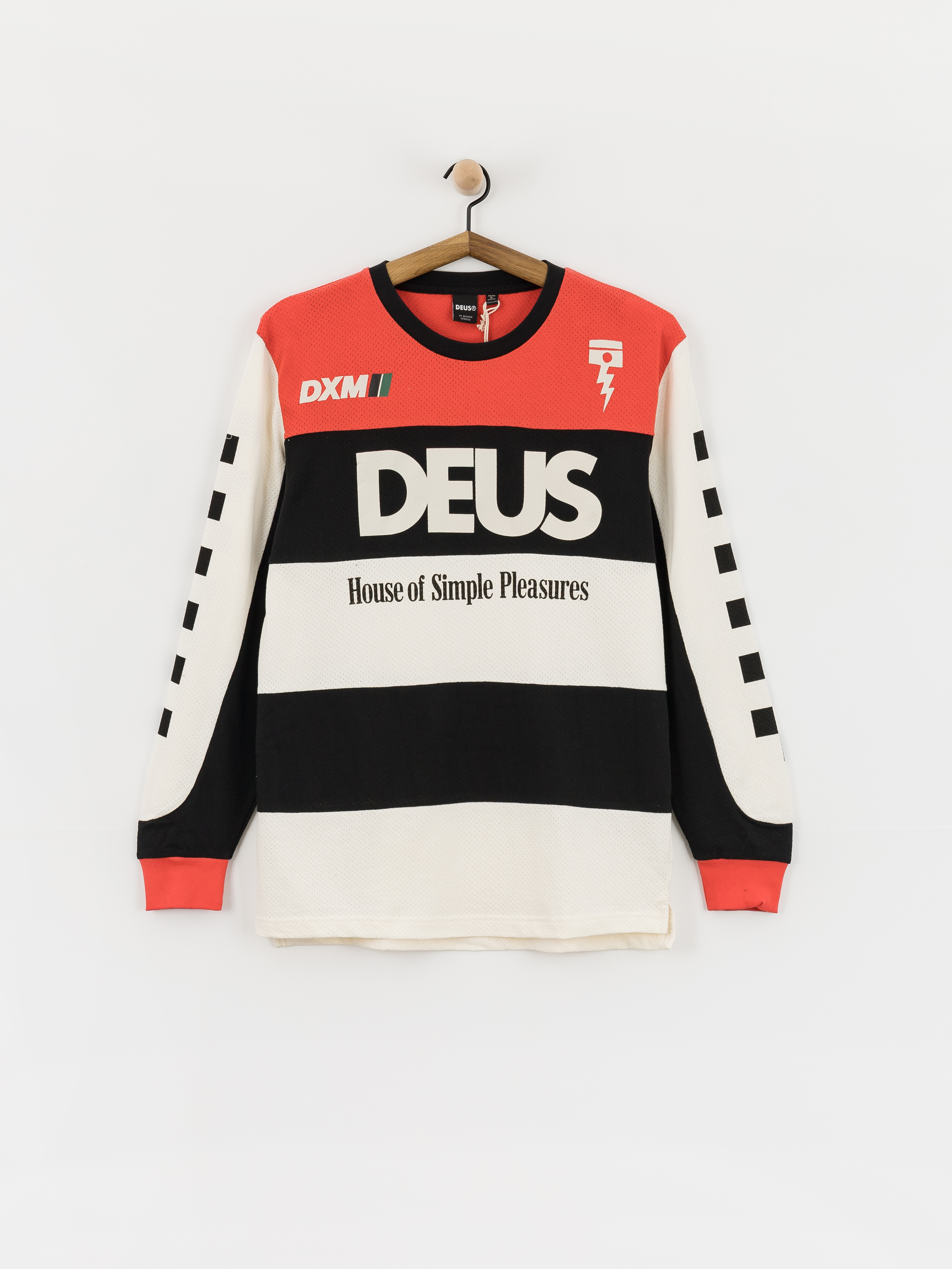 Deus Ex Machina Vilander Moto Jersey Hosszú ujjú felső