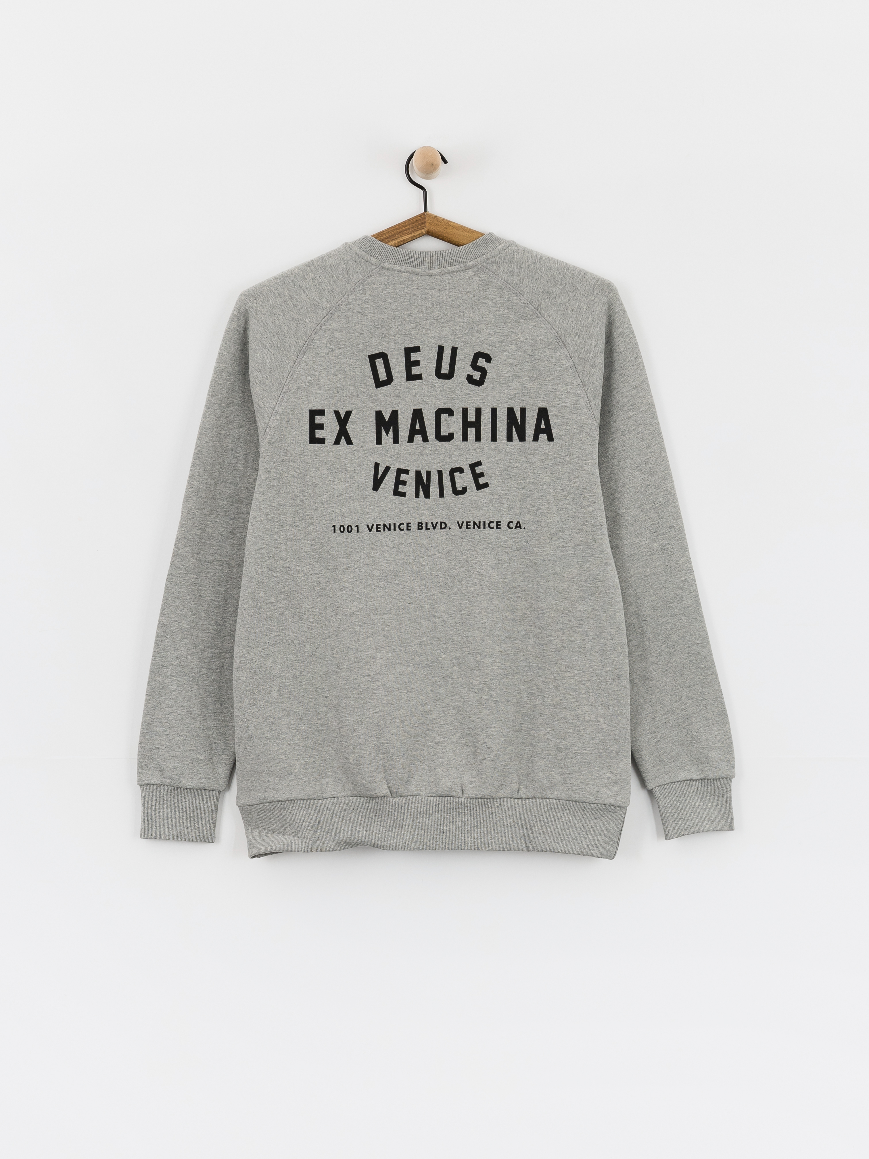 Deus Ex Machina Venice Address Crew Pulóver (grey marle)