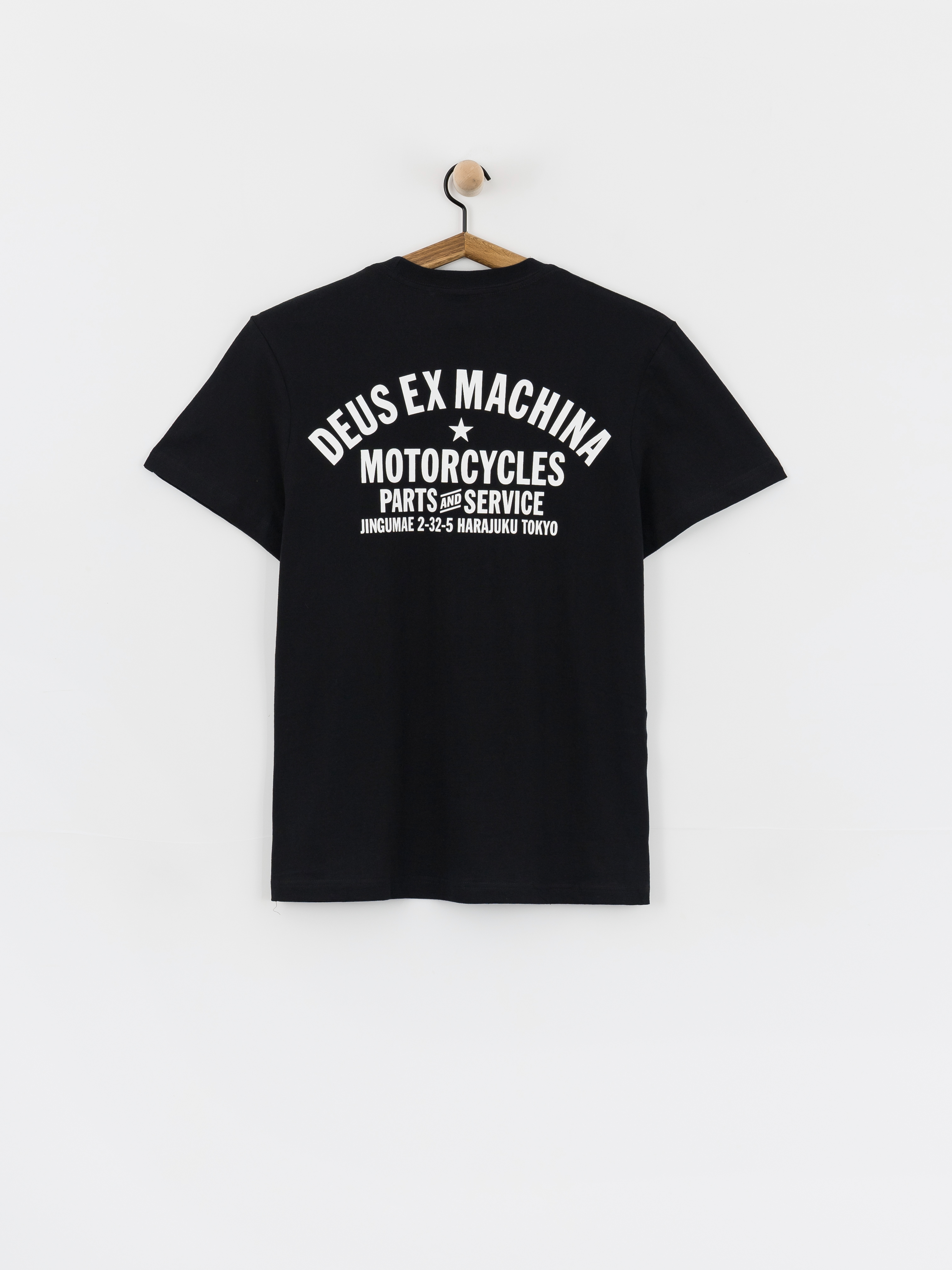 Deus Ex Machina Harajuku Address Póló (black)