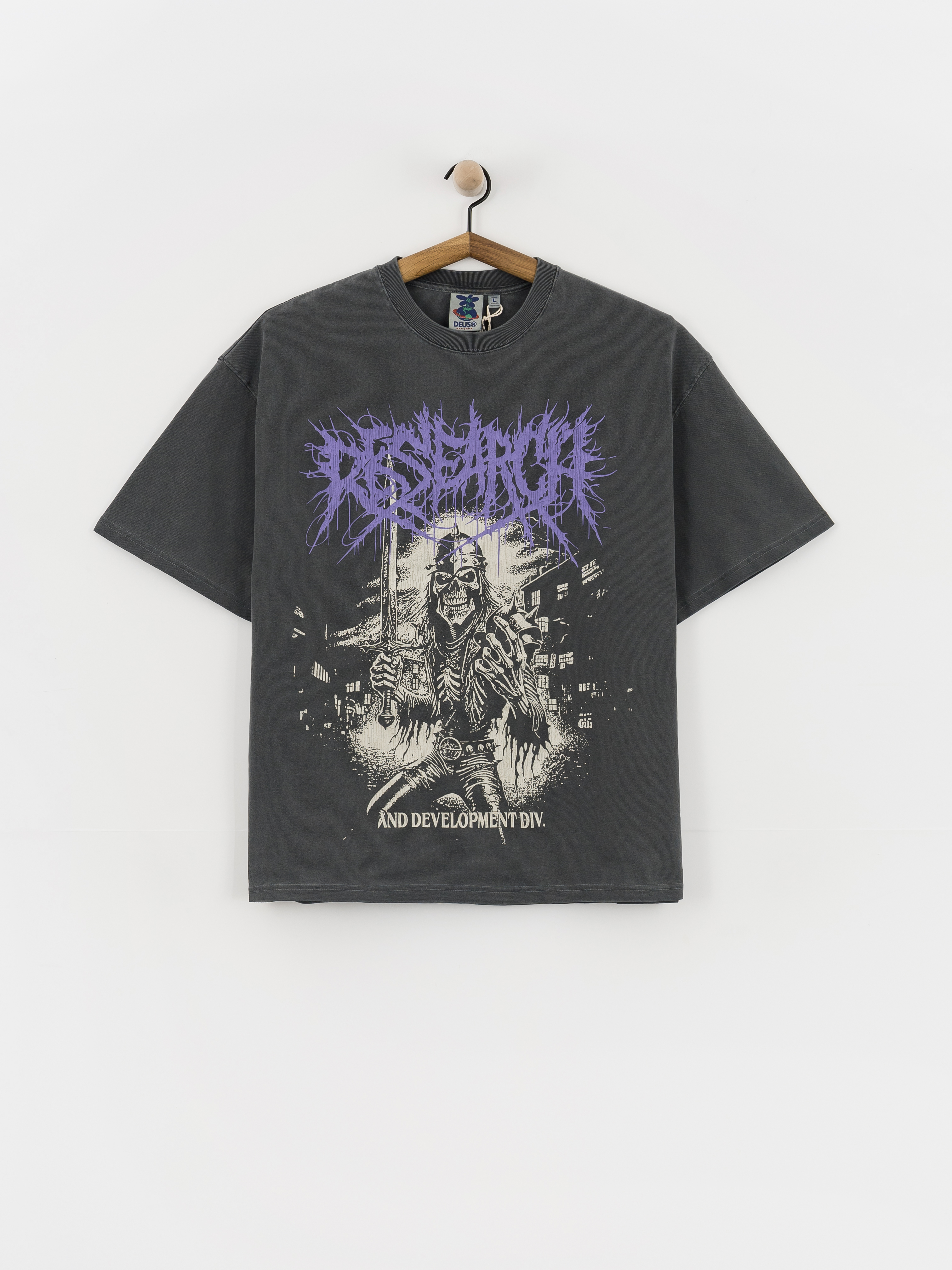 Deus Ex Machina Metal Fabricator Póló (anthracite)