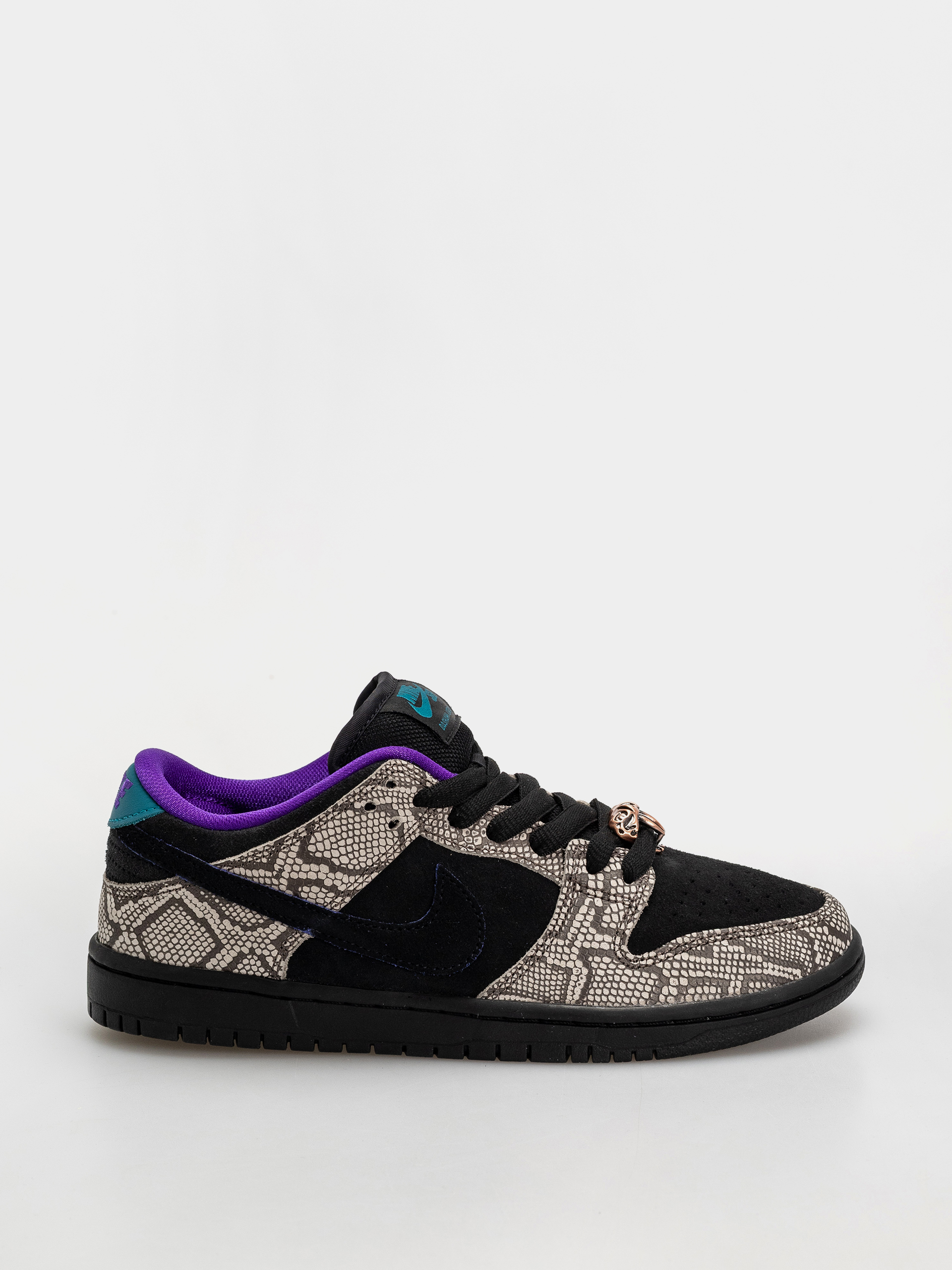 Nike SB Dunk Low Pro Cipu0151k (string/black bright spruce fierce purple)