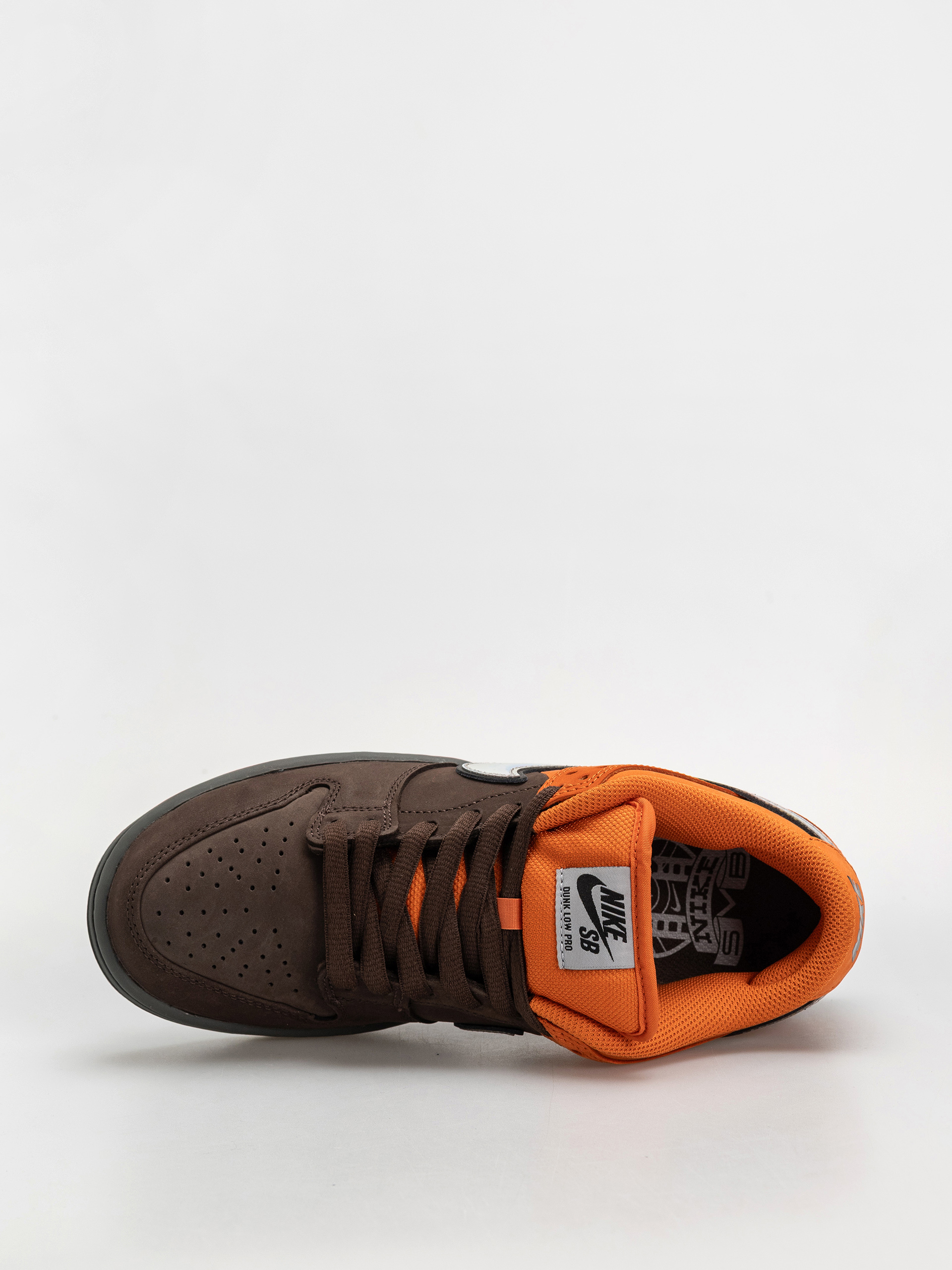 Nike SB Dunk Low Pro Cipők (safety orange/wolf grey baroque brown)