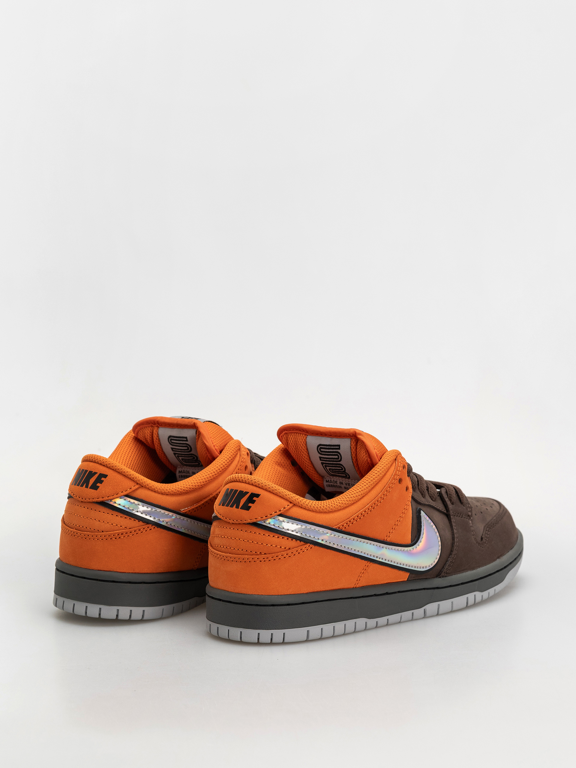 Nike SB Dunk Low Pro Cipők (safety orange/wolf grey baroque brown)
