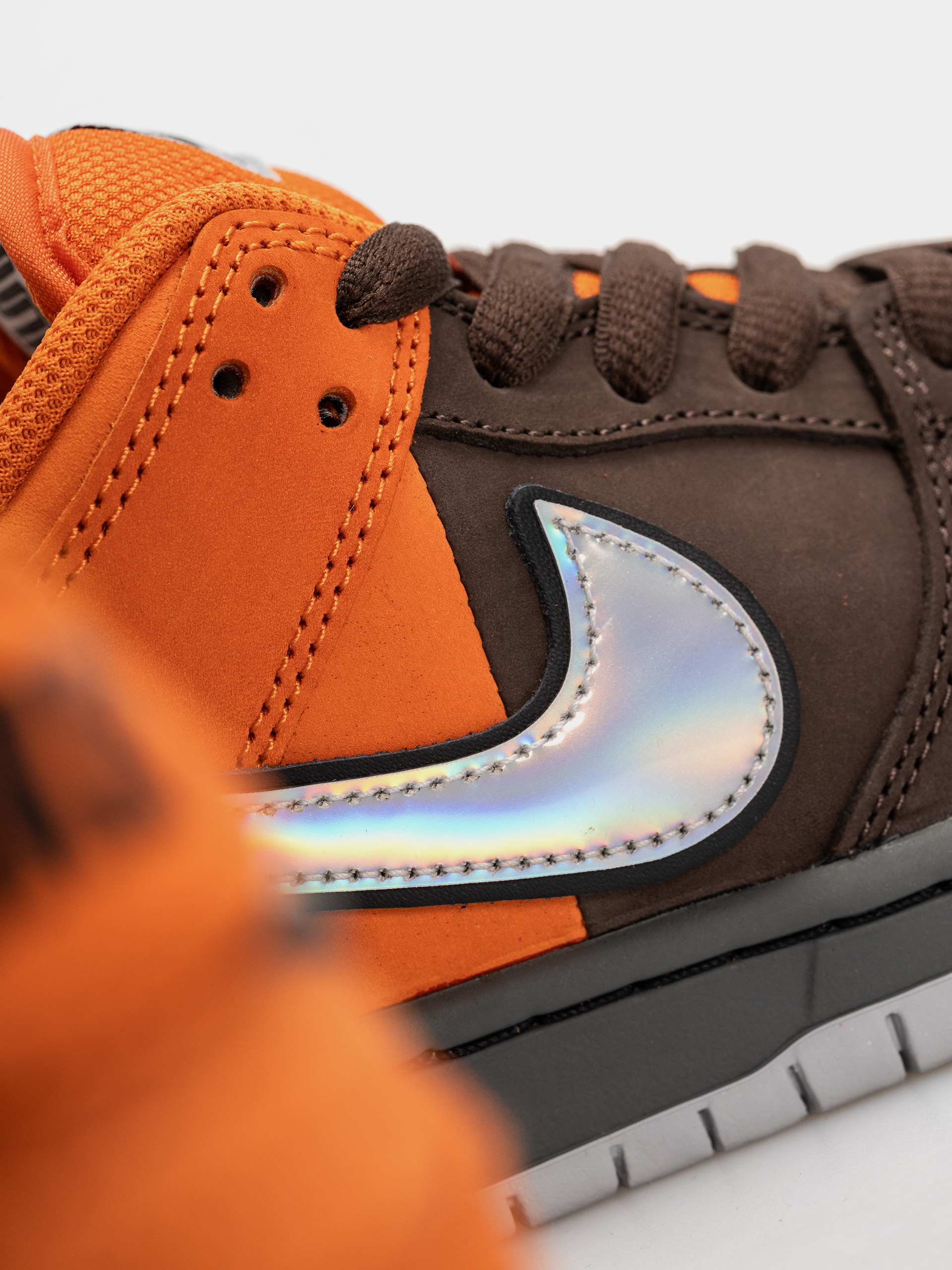 Nike SB Dunk Low Pro Cipők (safety orange/wolf grey baroque brown)