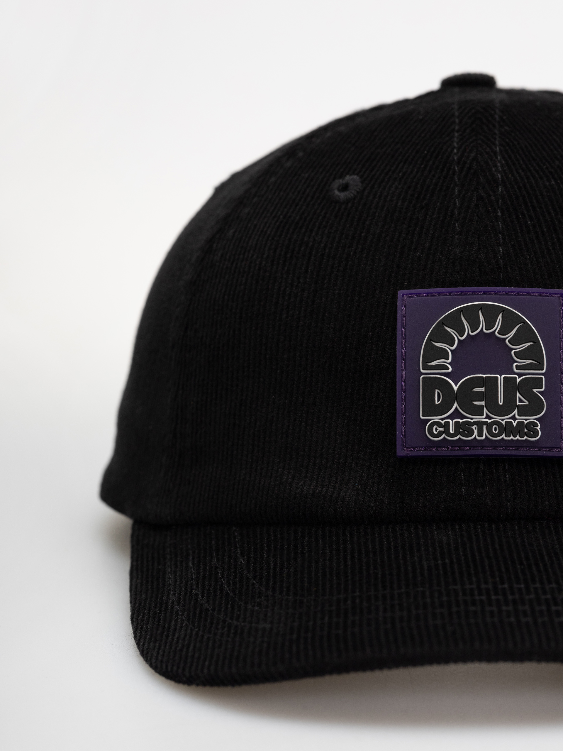 Deus Ex Machina Melodies Cord Baseball sapka (black)