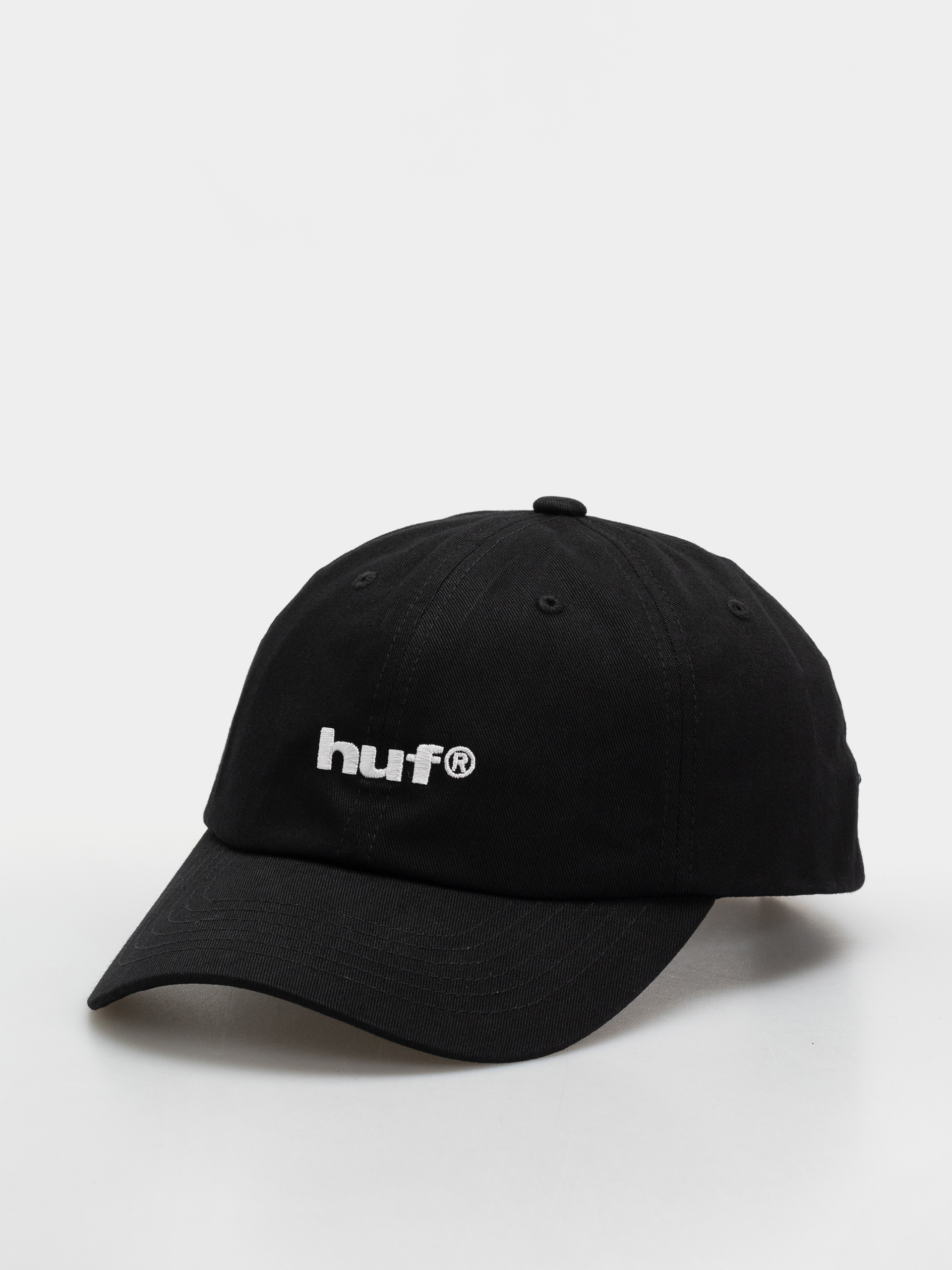 HUF 89 Embroidered Baseball sapka (black/white)