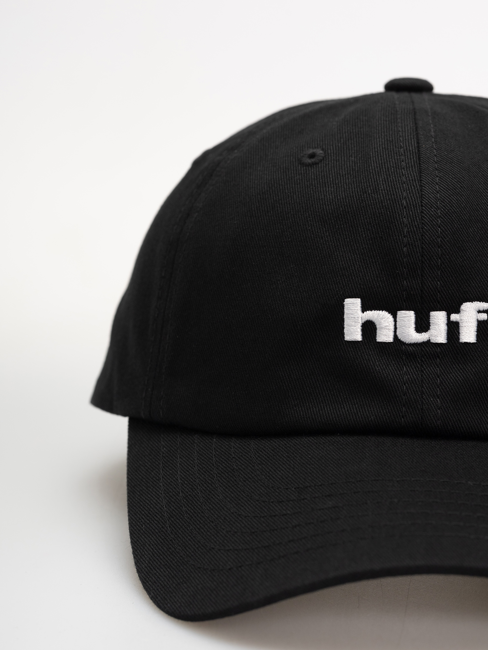 HUF 89 Embroidered Baseball sapka (black/white)