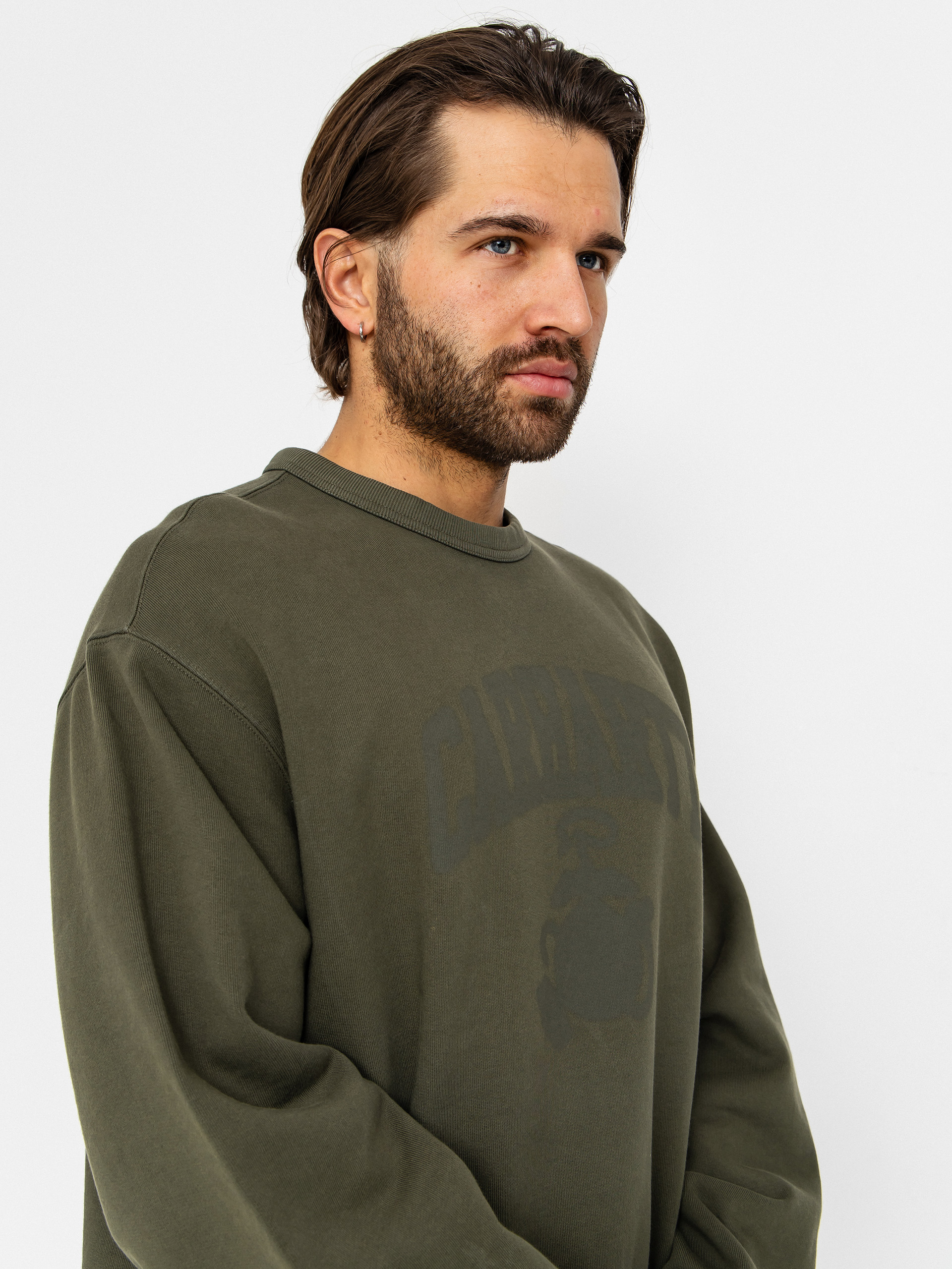 Pulóver Carhartt WIP Faded Pond Corps (cypress)