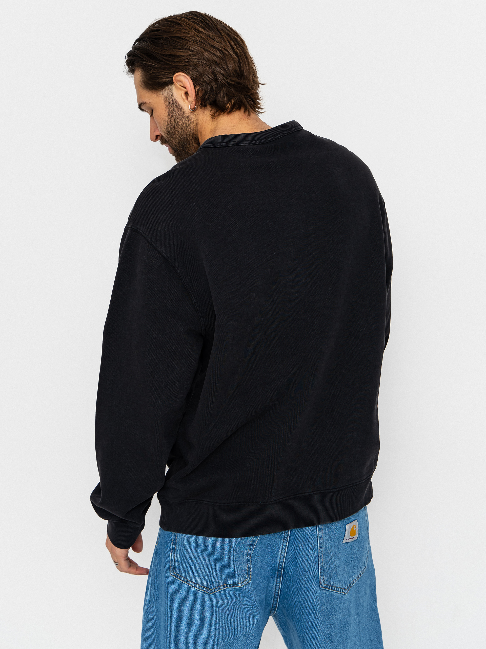 Pulóver Carhartt WIP Faded Pond Corps (black)