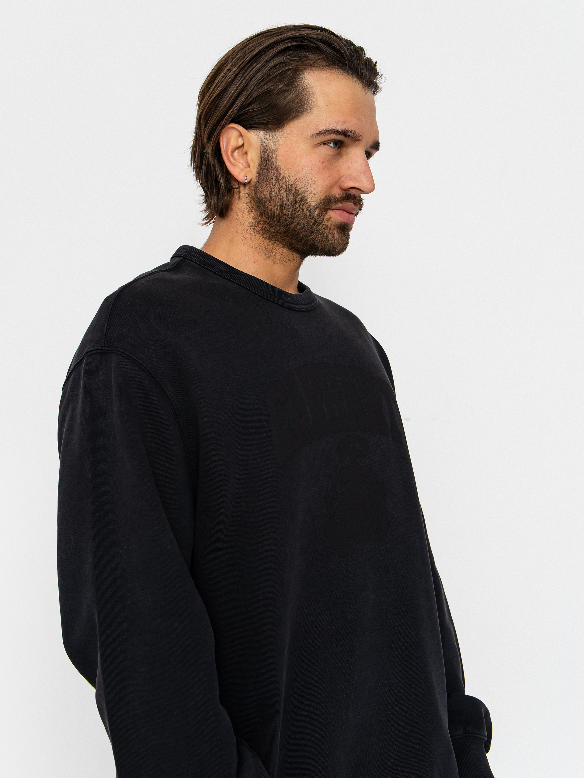 Pulóver Carhartt WIP Faded Pond Corps (black)