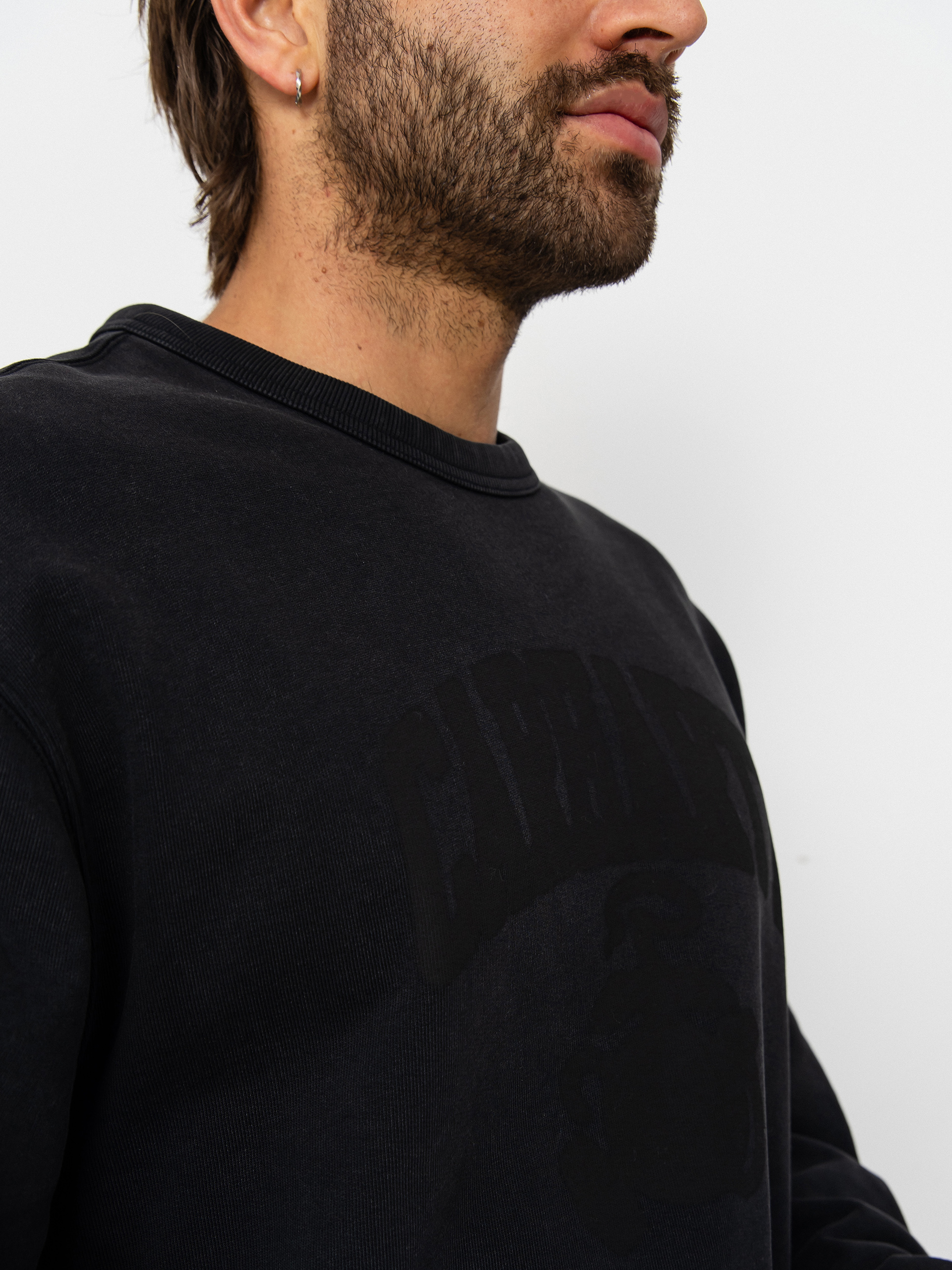 Pulóver Carhartt WIP Faded Pond Corps (black)