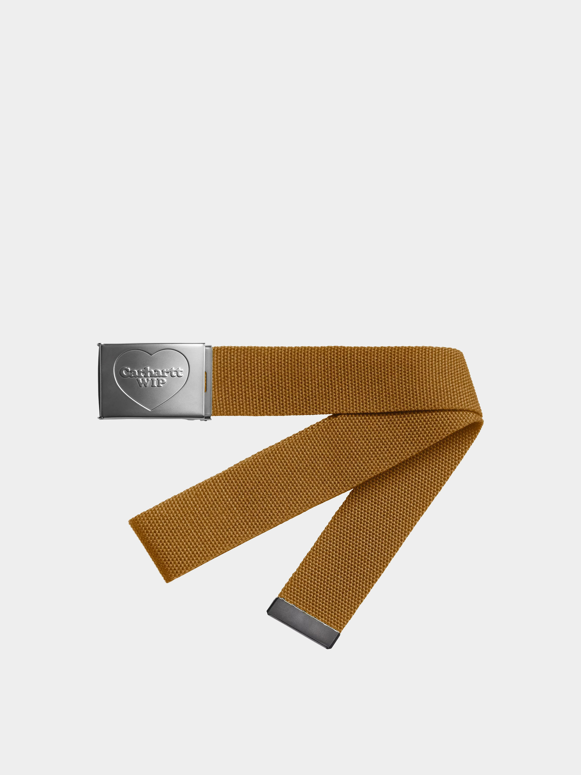 Öv Carhartt WIP Heart Clip (hamilton brown/silver)