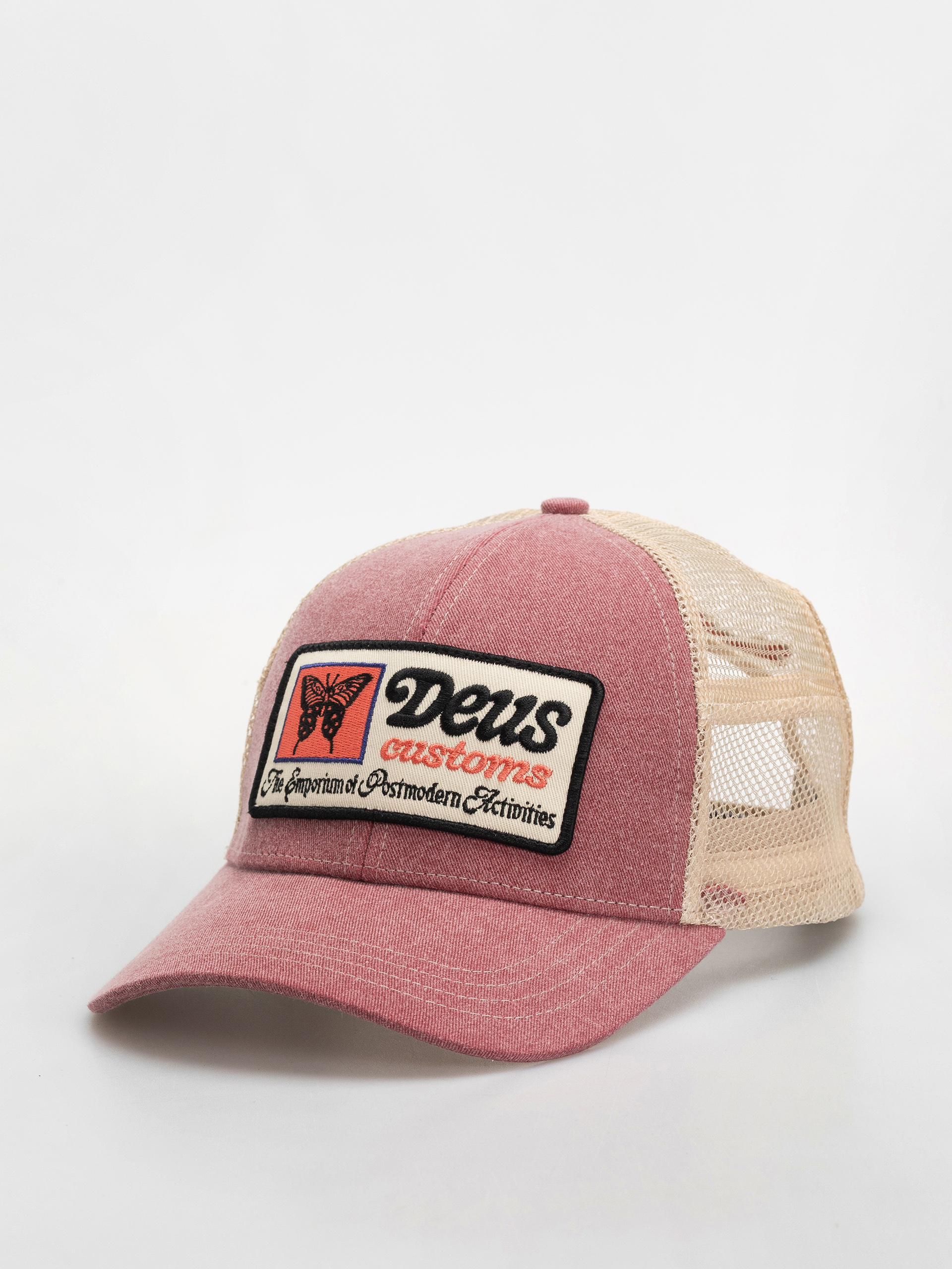 Deus Ex Machina Slapstick Trucker Baseball sapka (melon red)