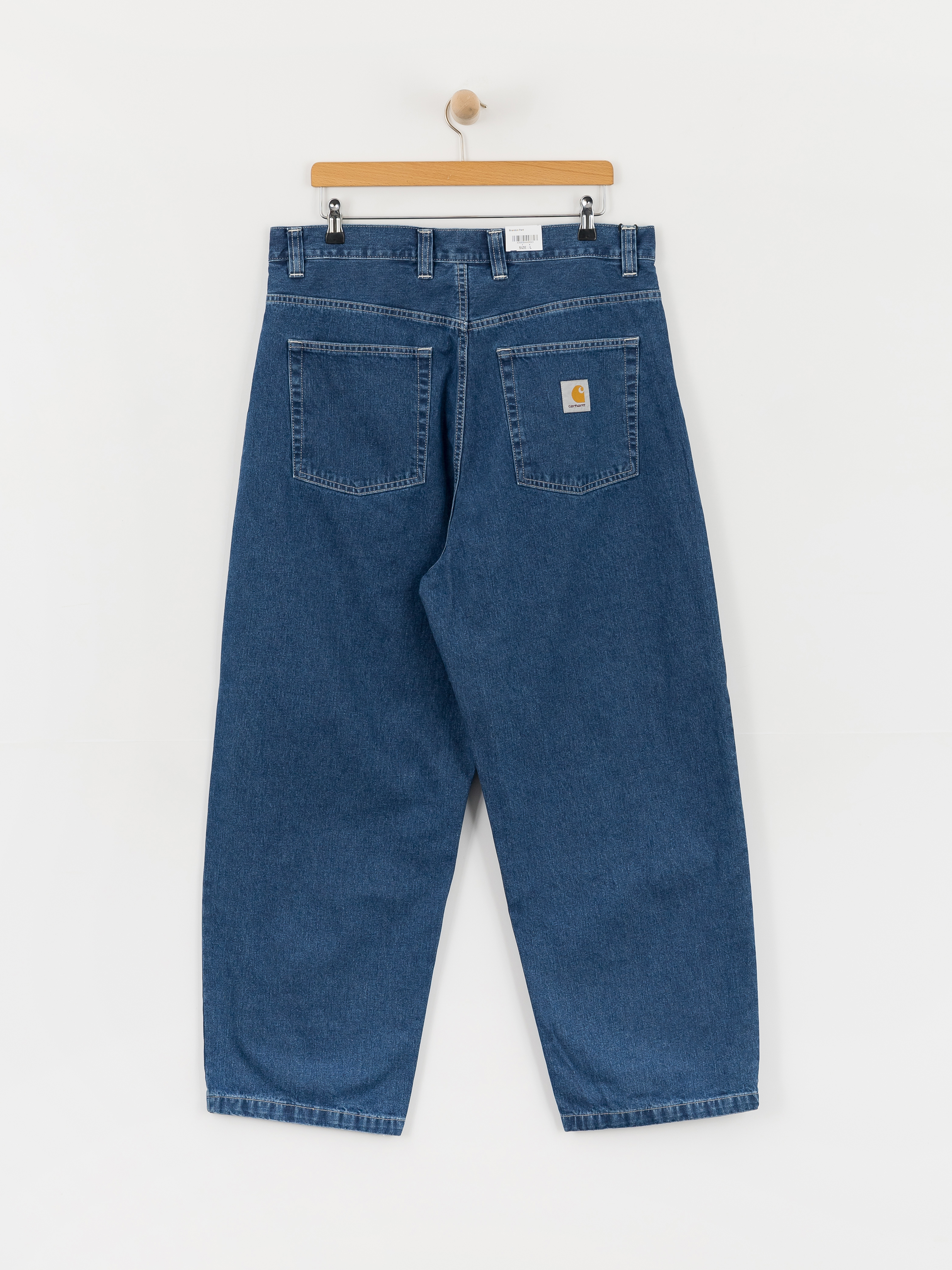 Carhartt WIP Brandon Kisnadrág (blue stone washed)
