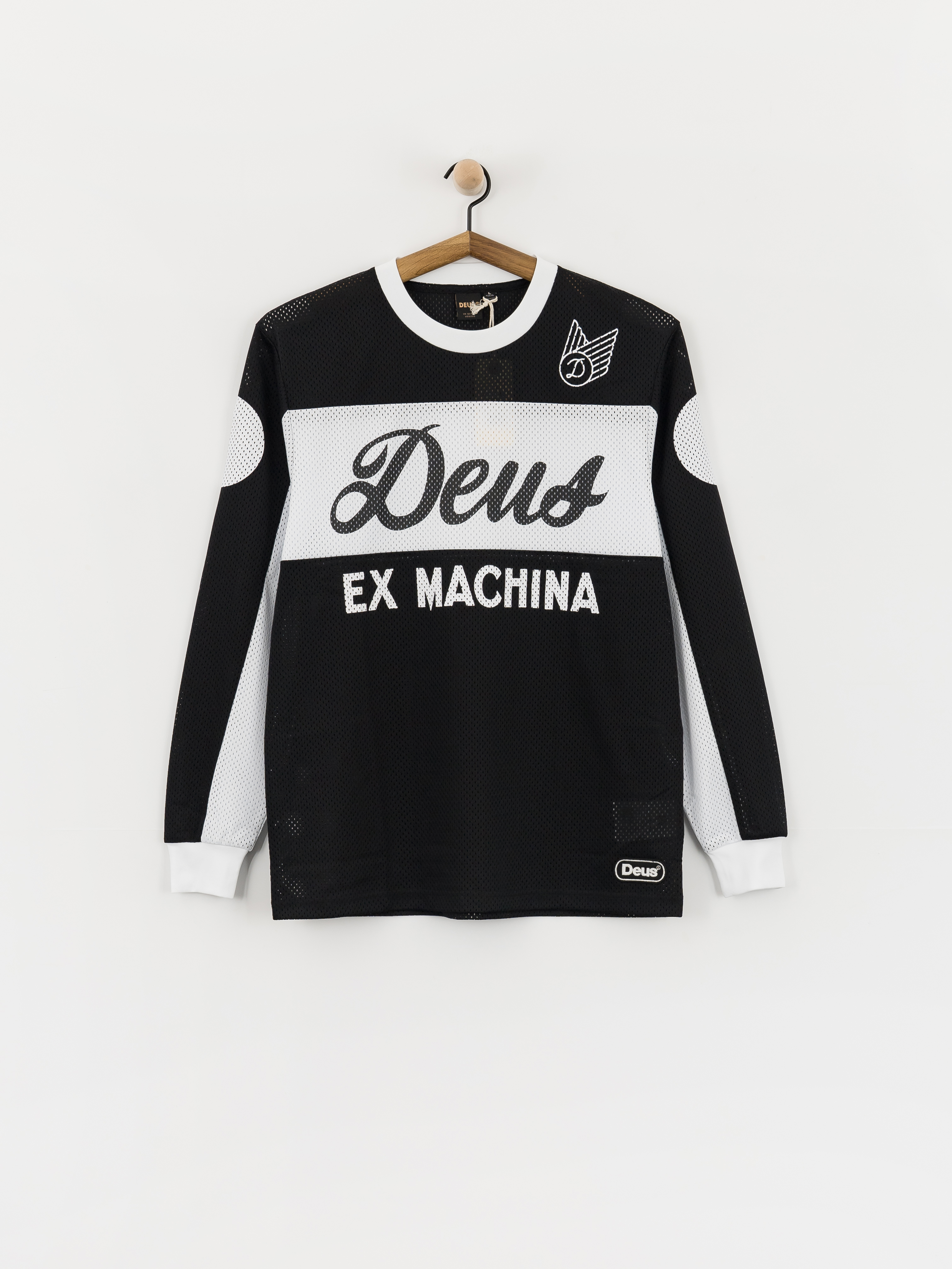 Deus Ex Machina Saber Moto Jersey Póló (black)