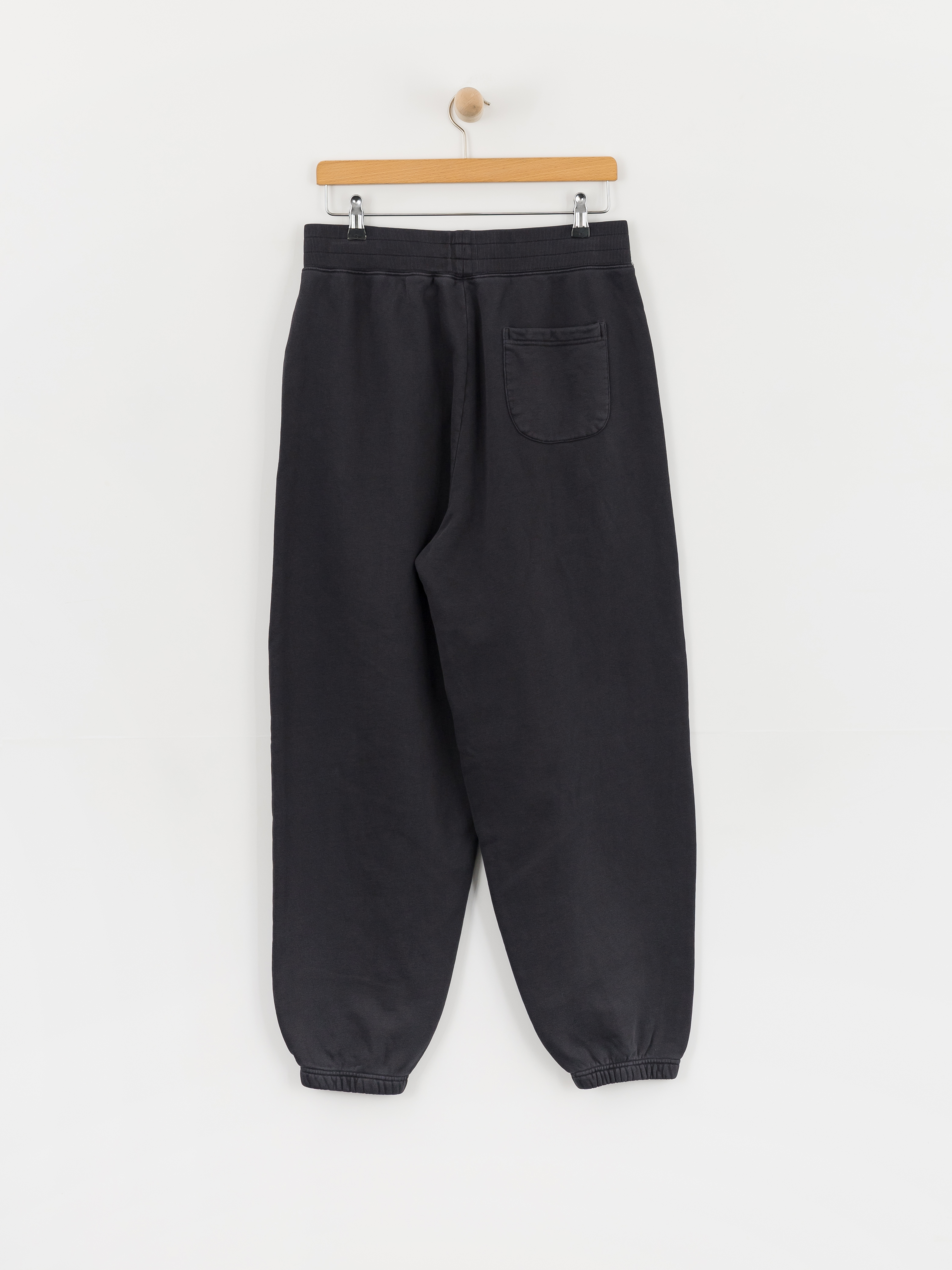 Deus Ex Machina Shield Garment Dyed Track Kisnadrág (black)