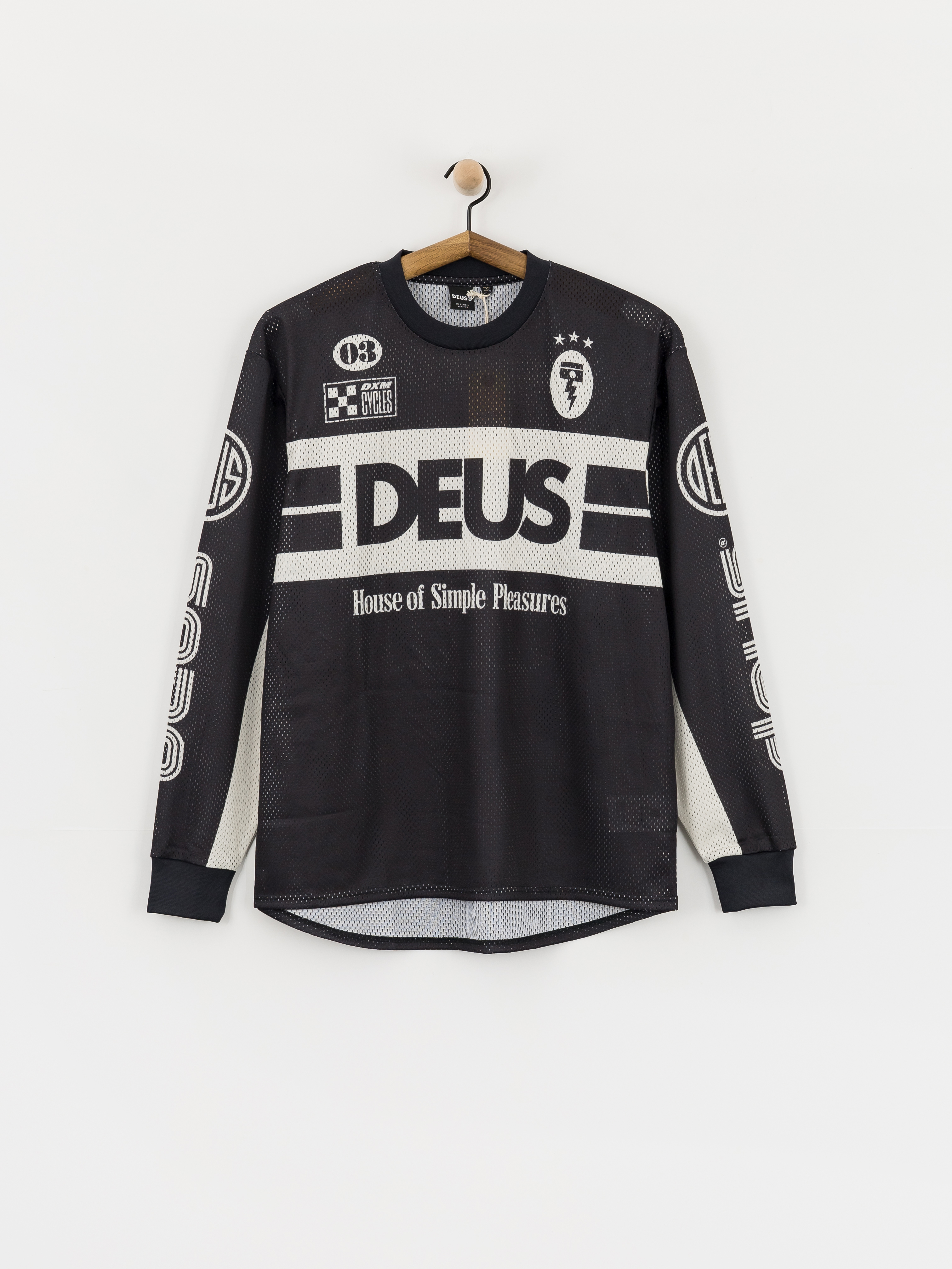 Deus Ex Machina Off Road Mx Jersey 2.0 Póló (black)