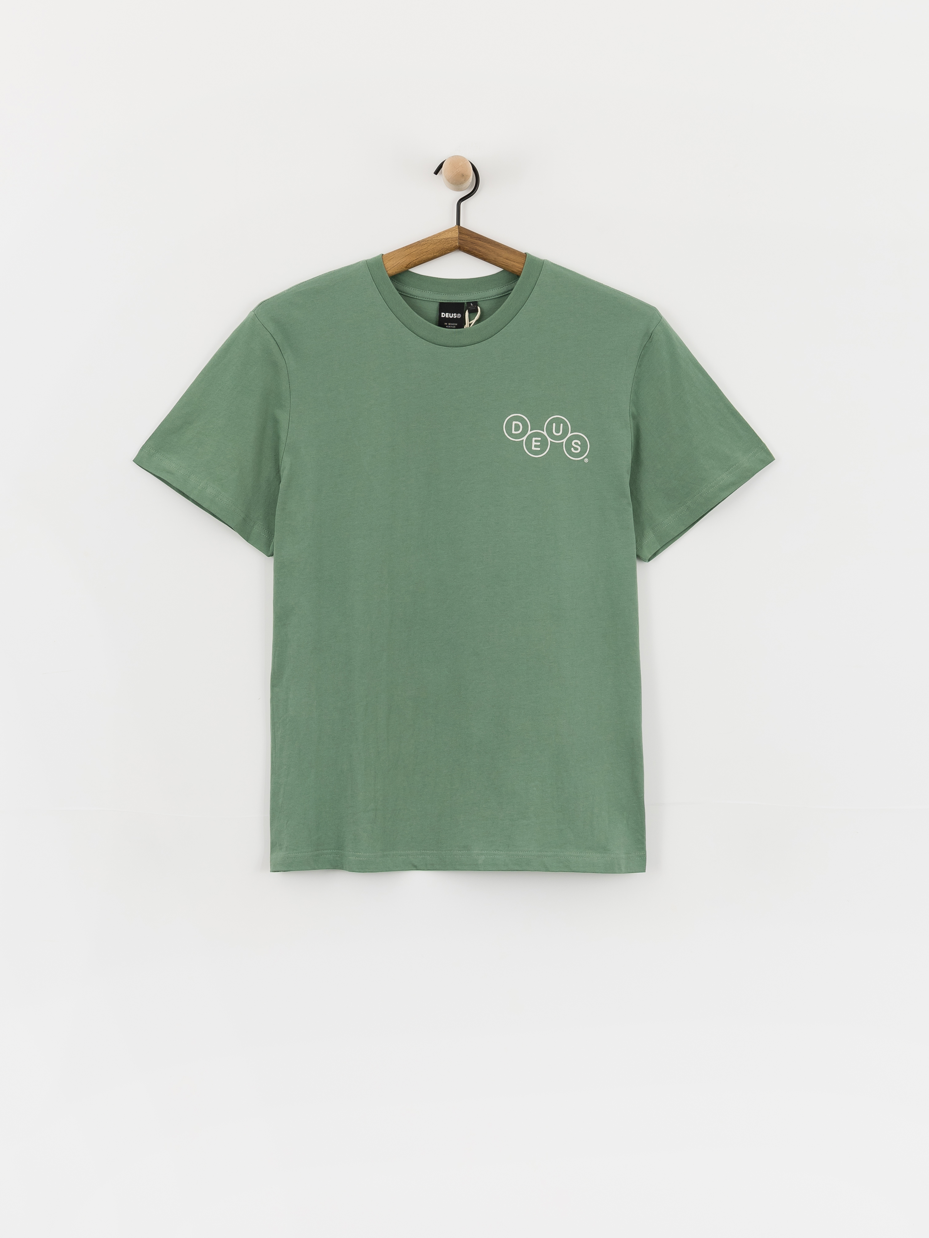 Deus Ex Machina Mechanism Póló (loden frost green)