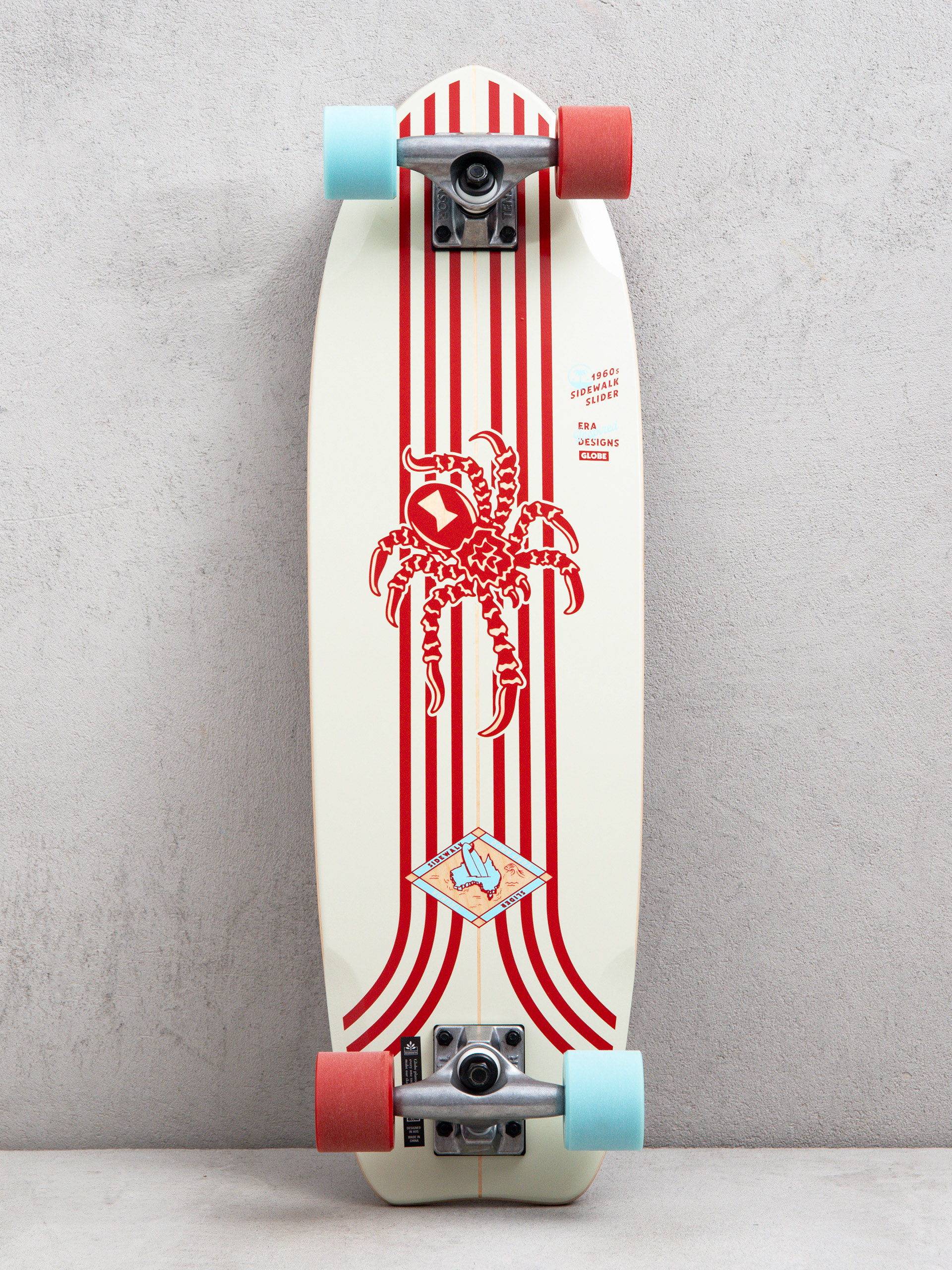 Cruiser Globe Sidewalk Slider (red/spider)