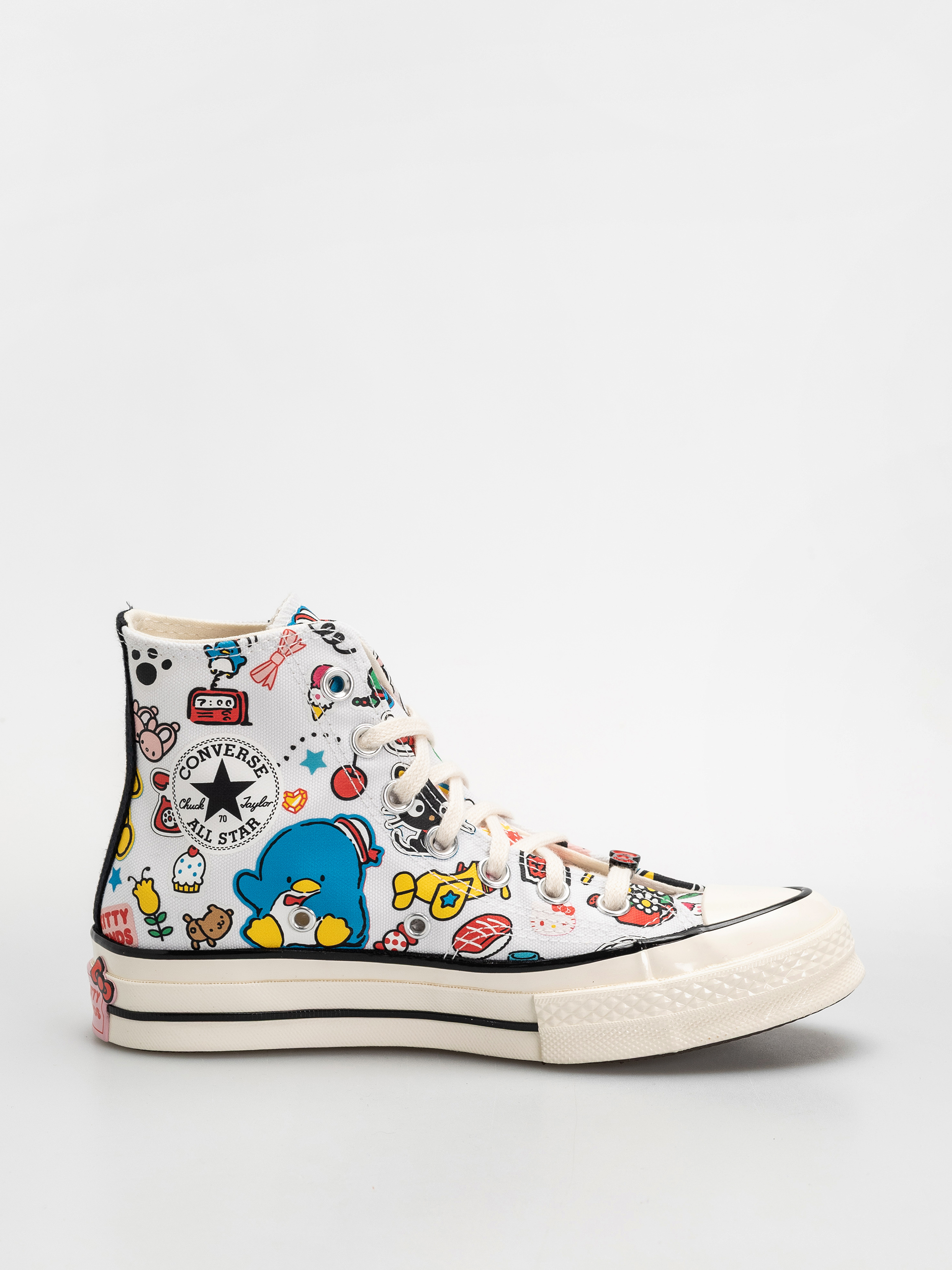 Converse Chuck 70 Hi Tornacipők (white/pink/green)