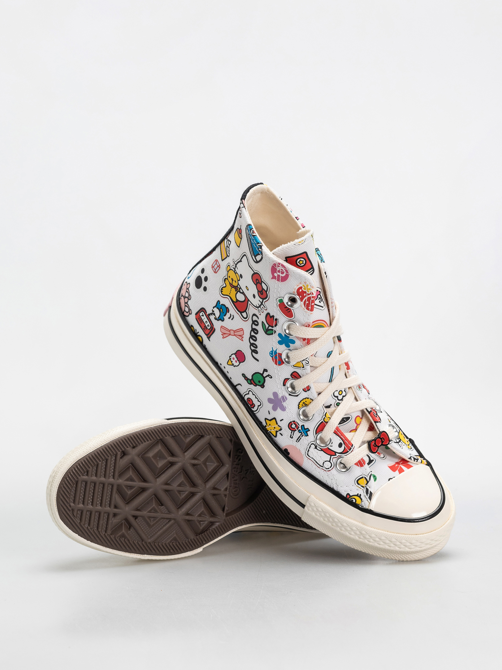 Converse Chuck 70 Hi Tornacipők (white/pink/green)
