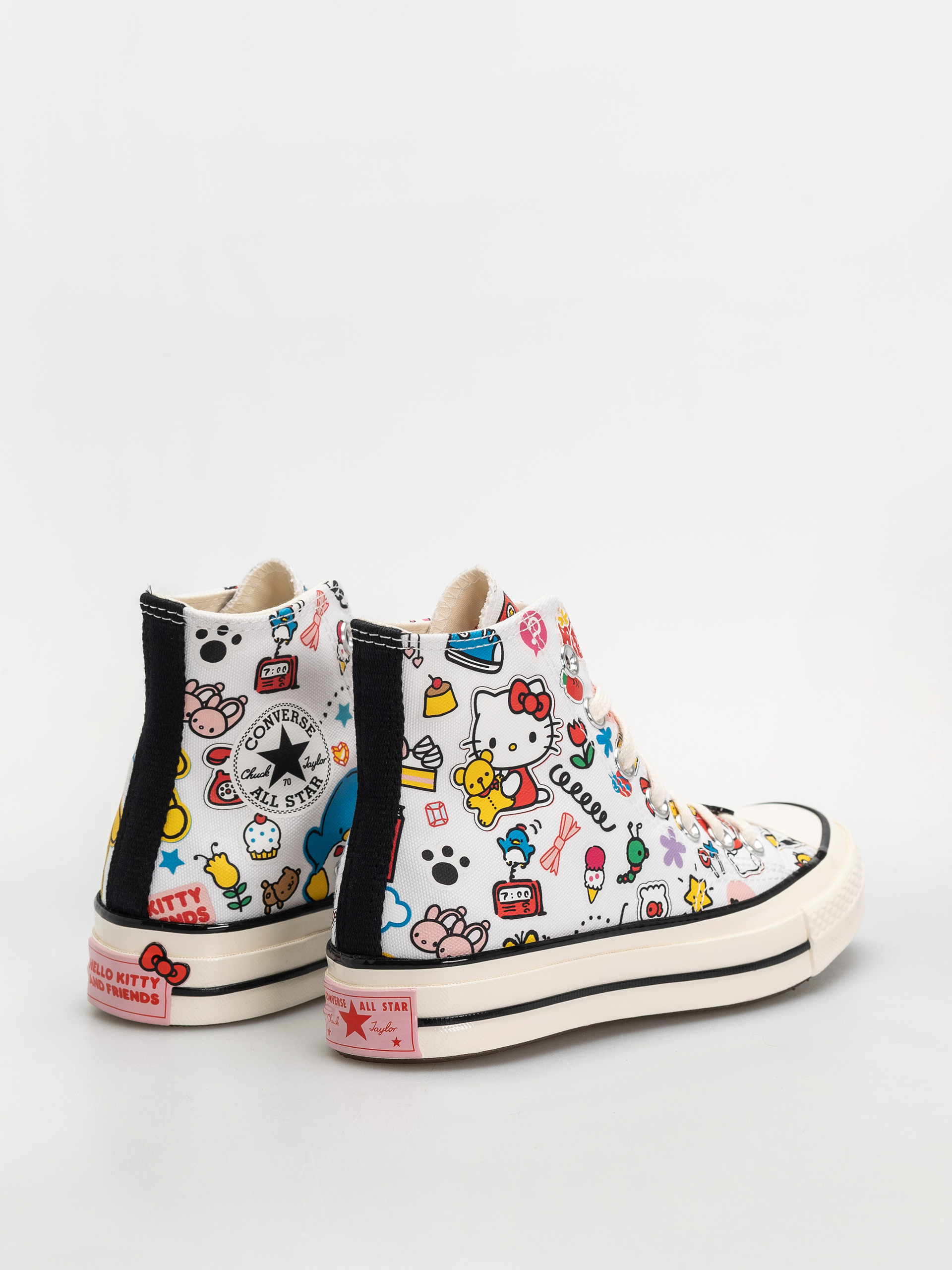 Converse Chuck 70 Hi Tornacipők (white/pink/green)