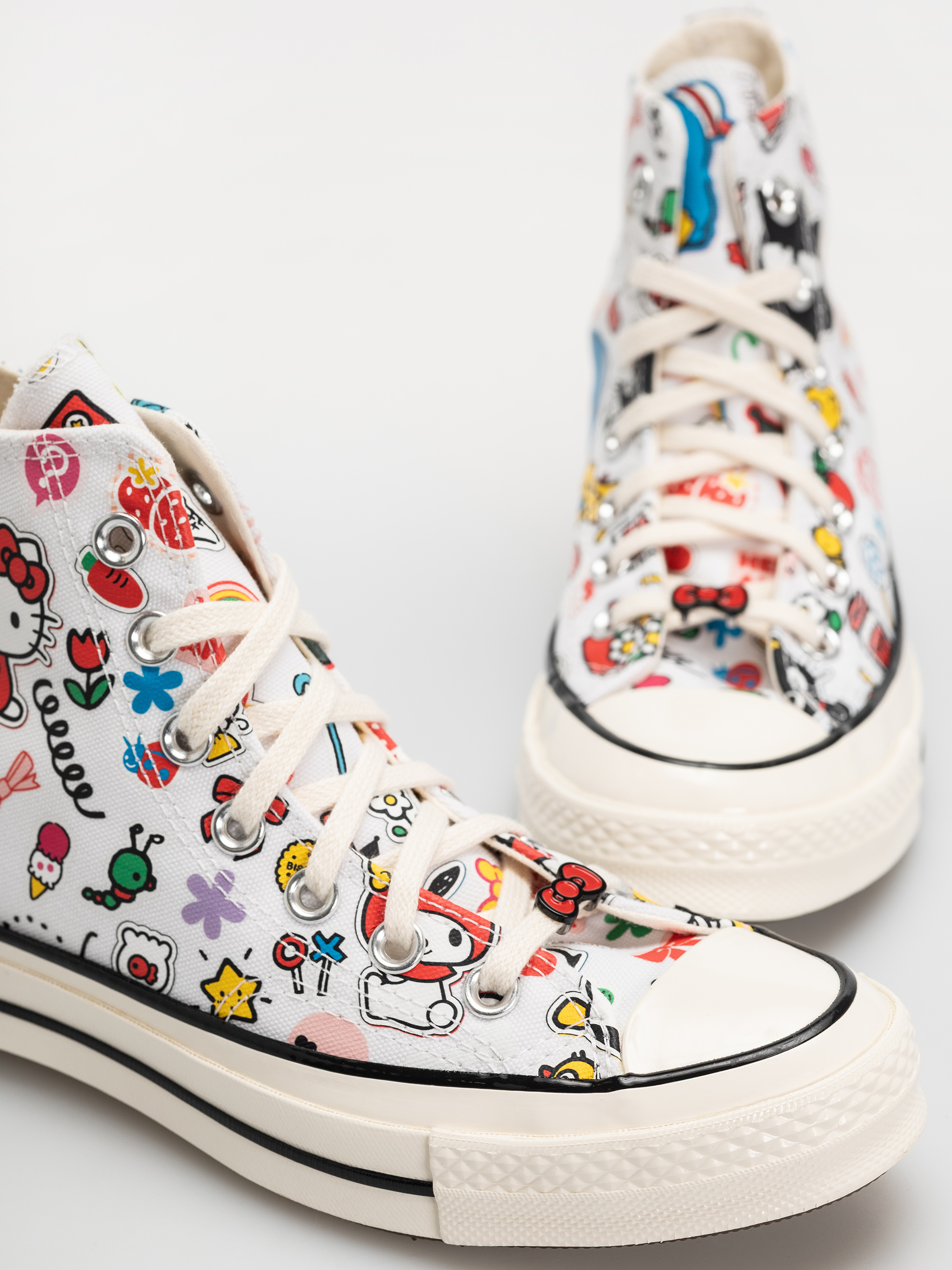 Converse Chuck 70 Hi Tornacipők (white/pink/green)