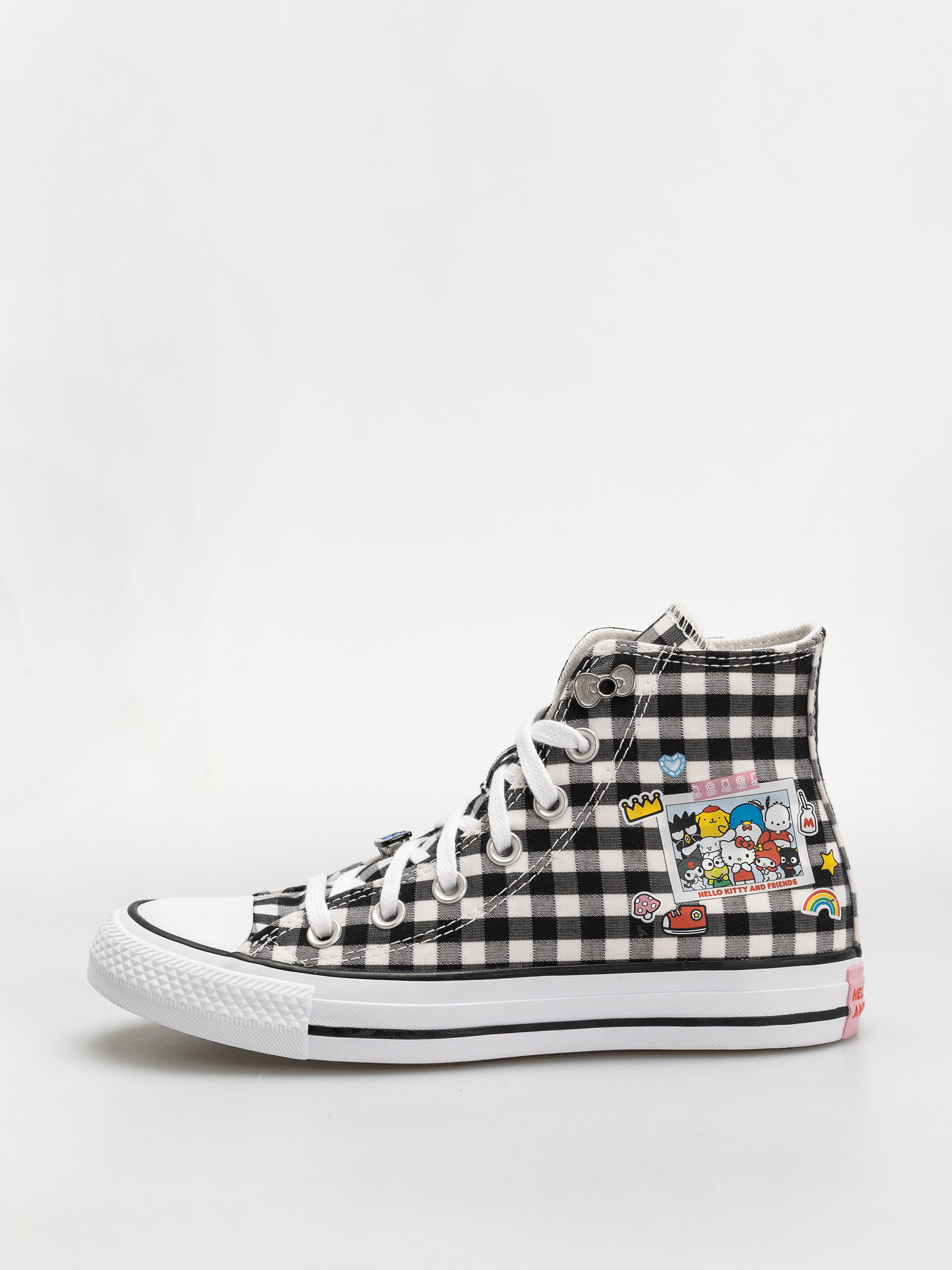 Converse Chuck Taylor All Star Hi Tornacipők (black/white/pink)