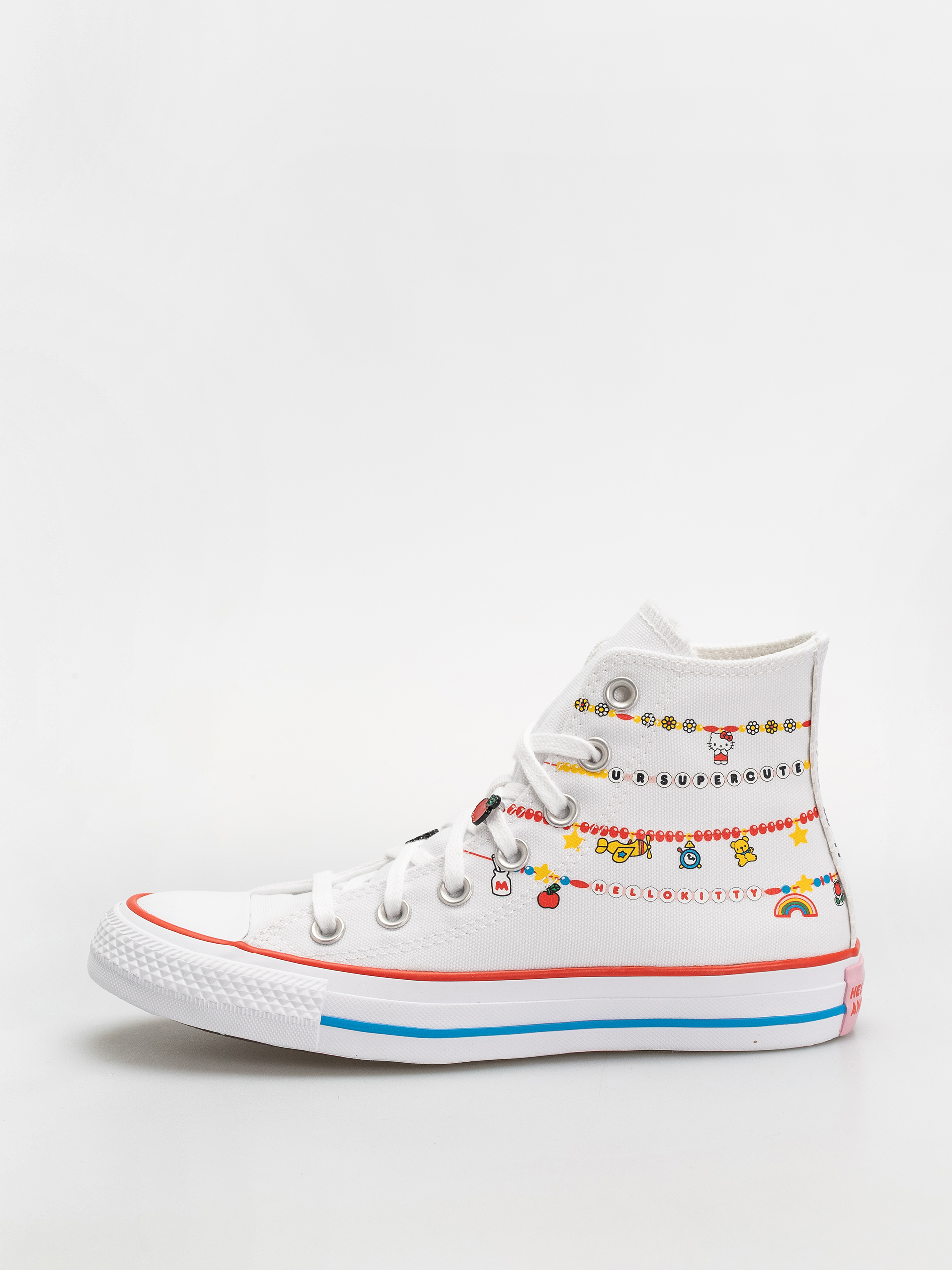 Converse Chuck Taylor All Star Hi Tornacipők (white/red/yellow)