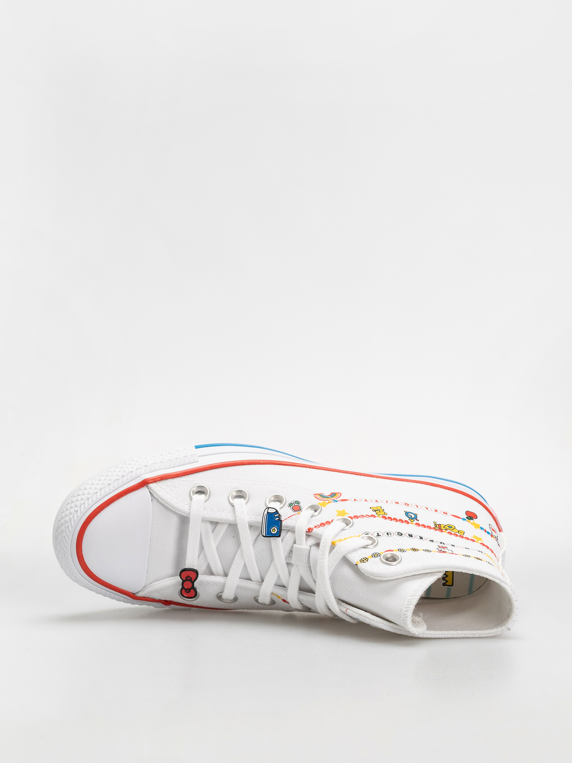 Converse Chuck Taylor All Star Hi Tornacipők (white/red/yellow)