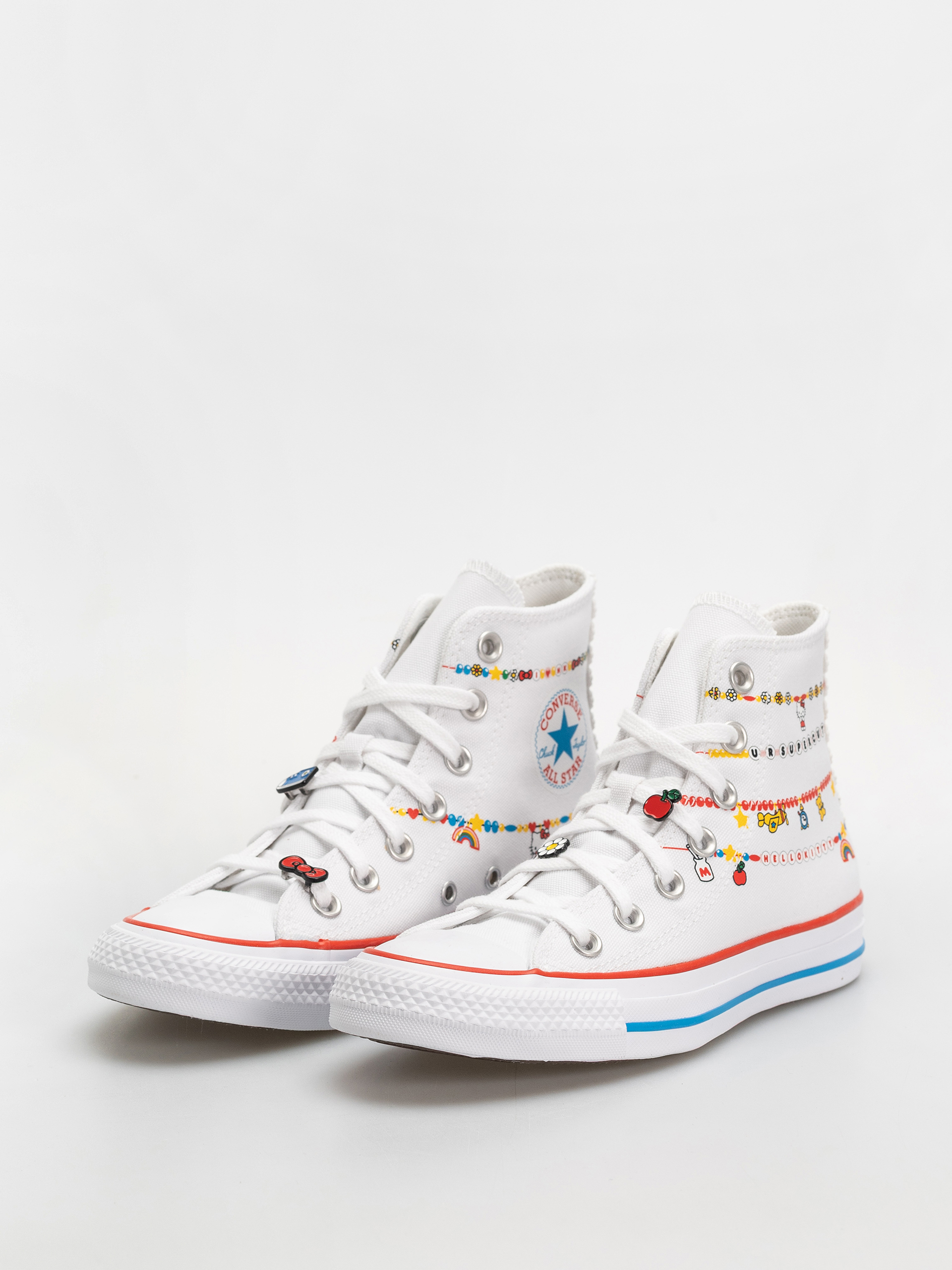 Converse Chuck Taylor All Star Hi Tornacipők (white/red/yellow)