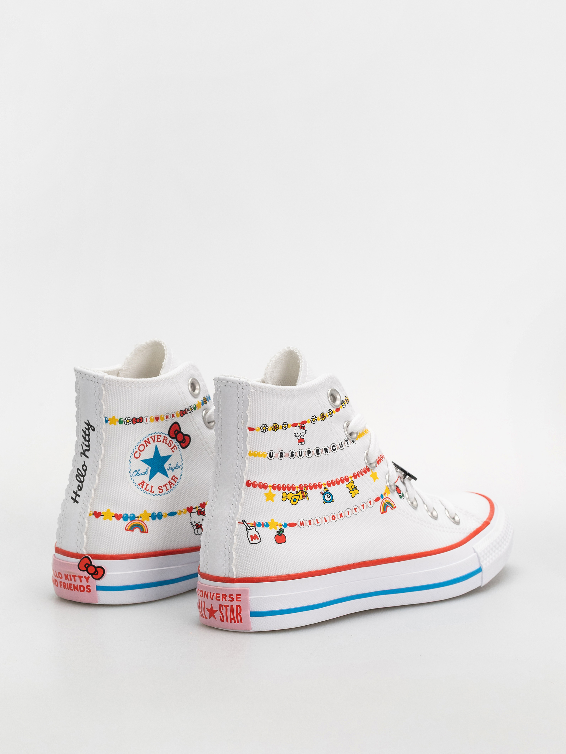 Converse Chuck Taylor All Star Hi Tornacipők (white/red/yellow)