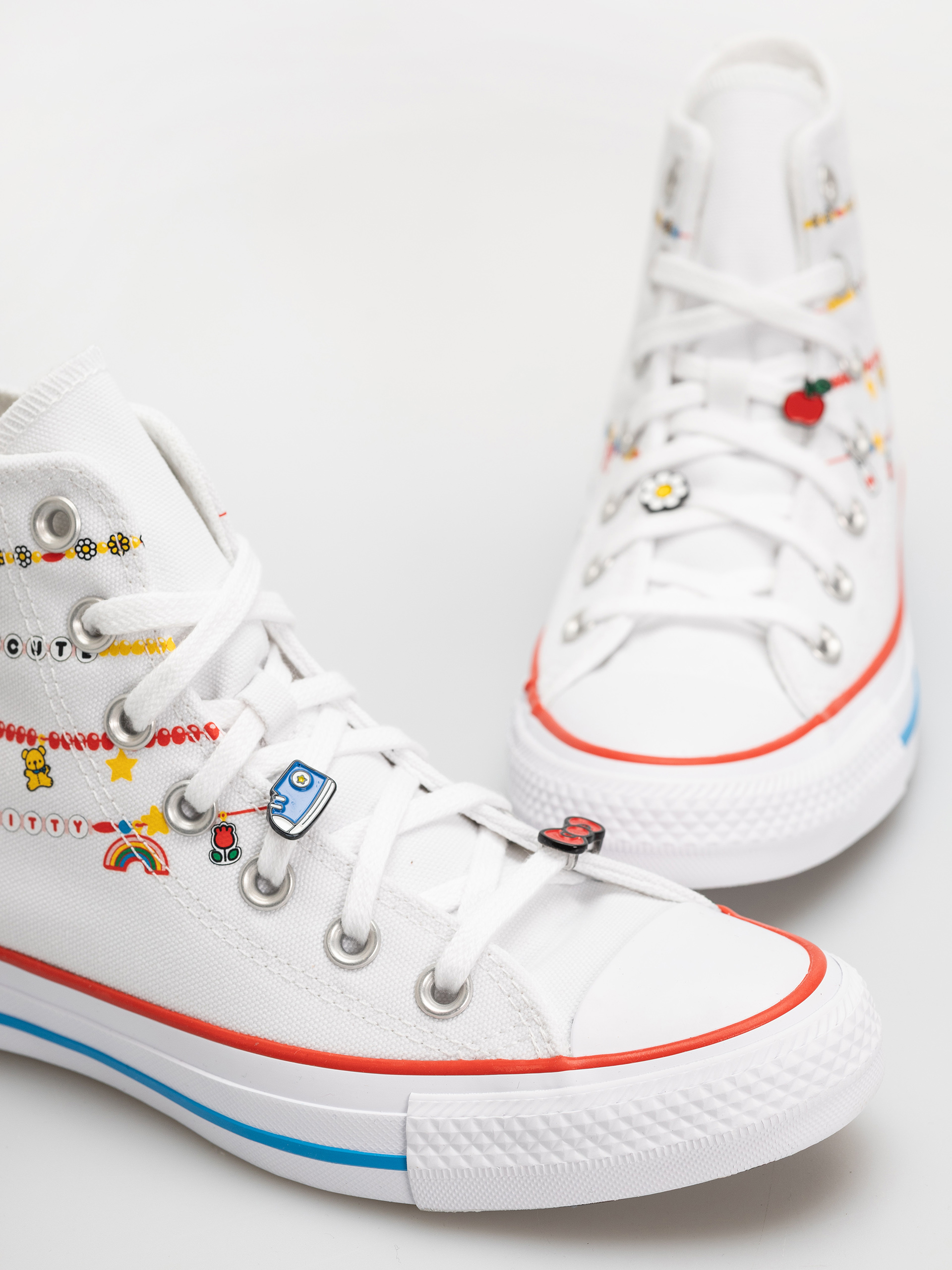 Converse Chuck Taylor All Star Hi Tornacipők (white/red/yellow)
