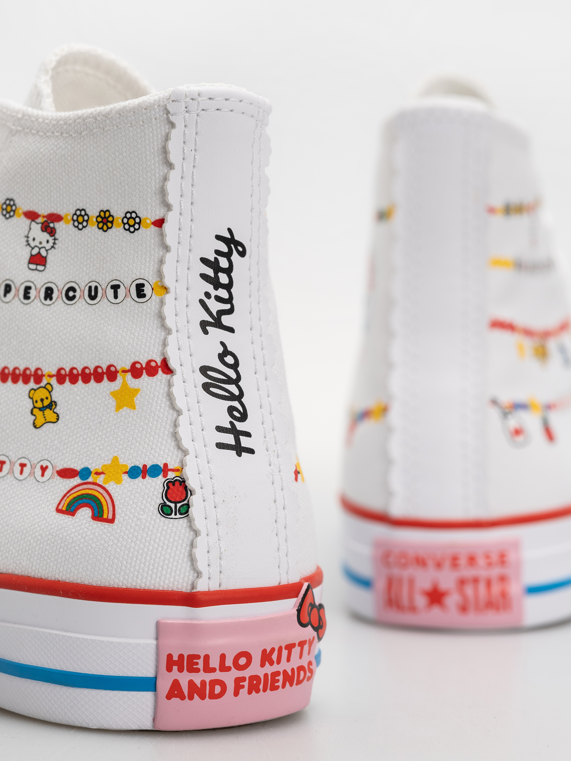 Converse Chuck Taylor All Star Hi Tornacipők (white/red/yellow)