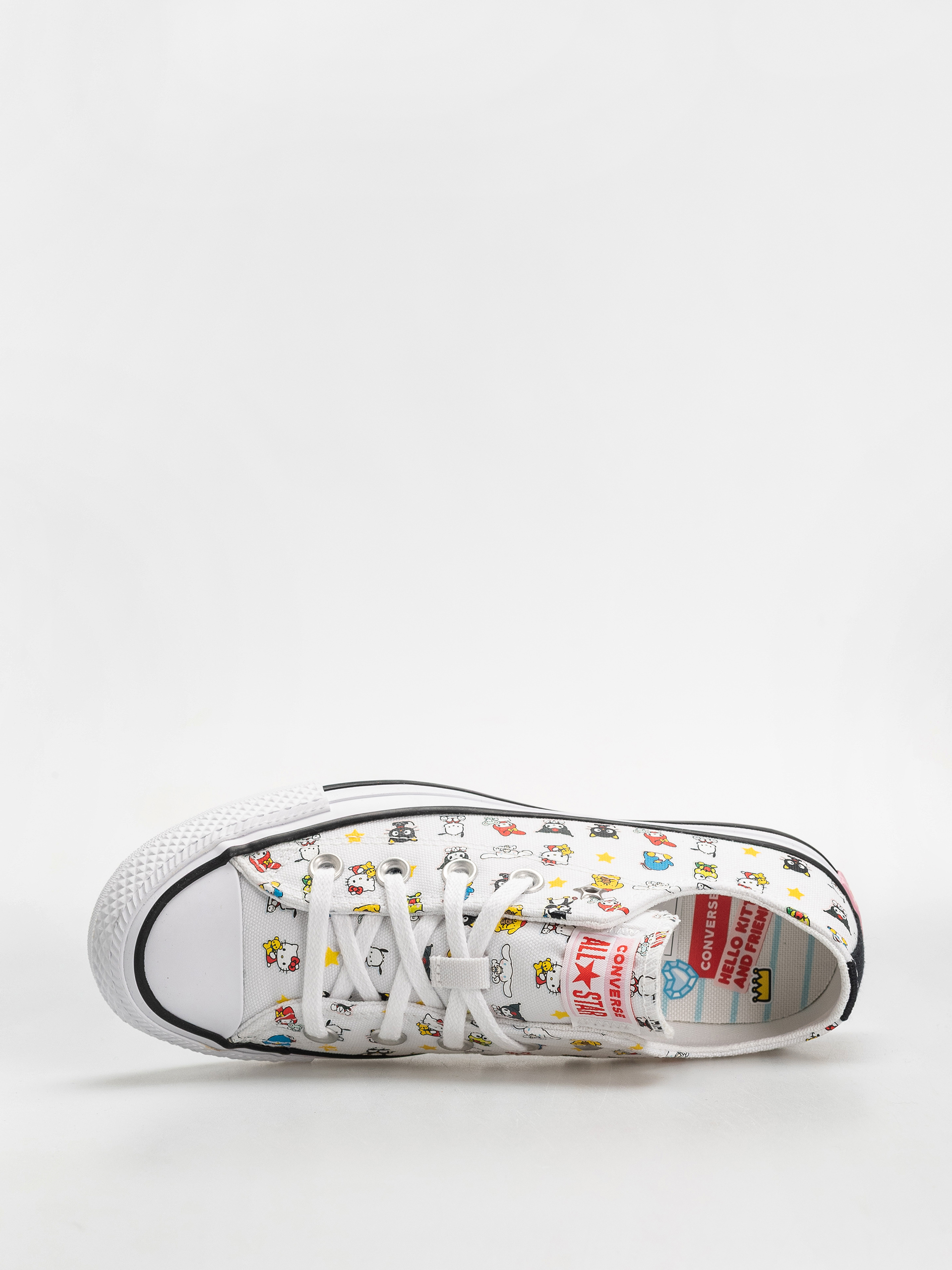 Converse Chuck Taylor All Star Ox Tornacipők (white/black/pink)