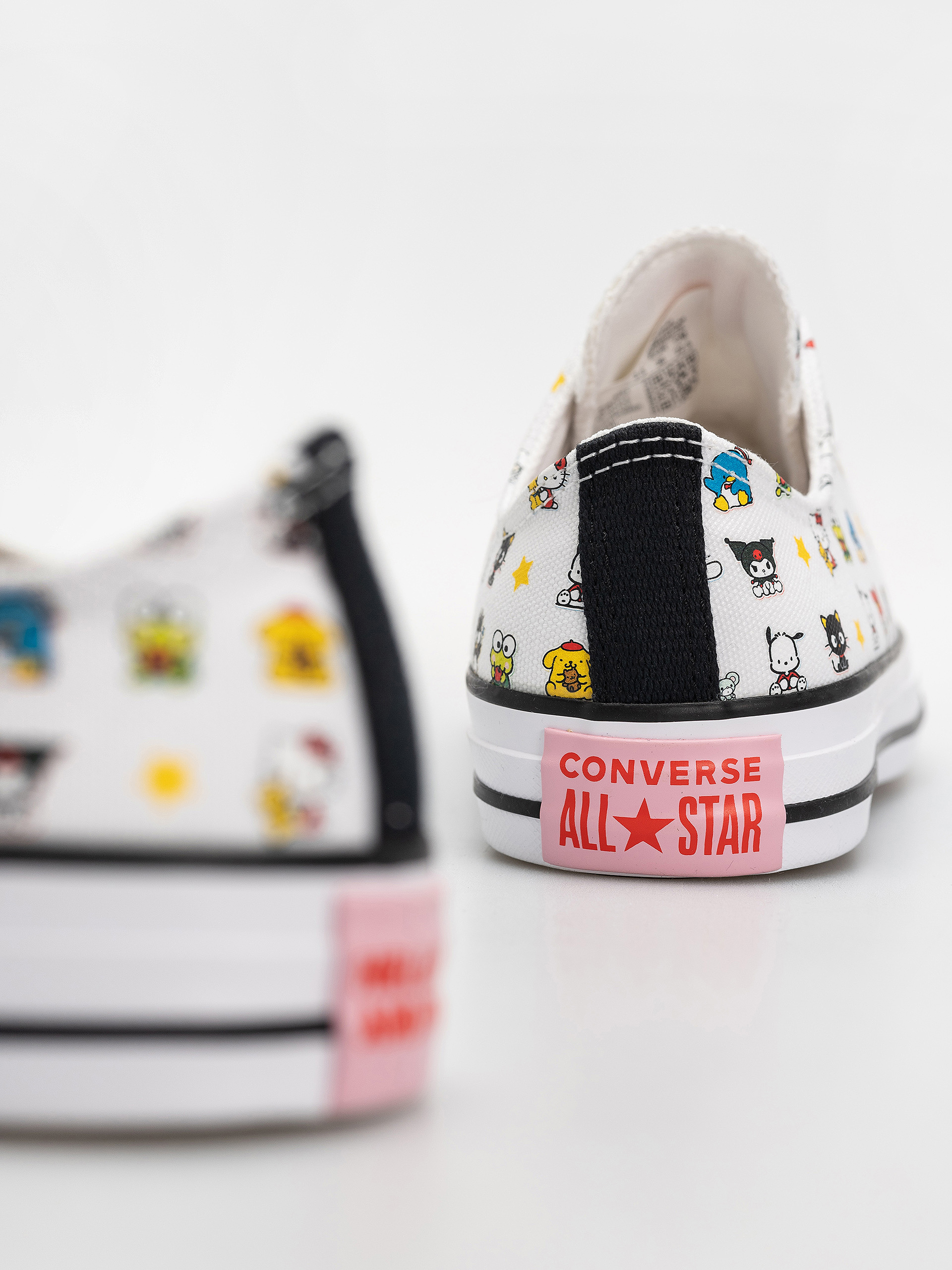 Converse Chuck Taylor All Star Ox Tornacipők (white/black/pink)