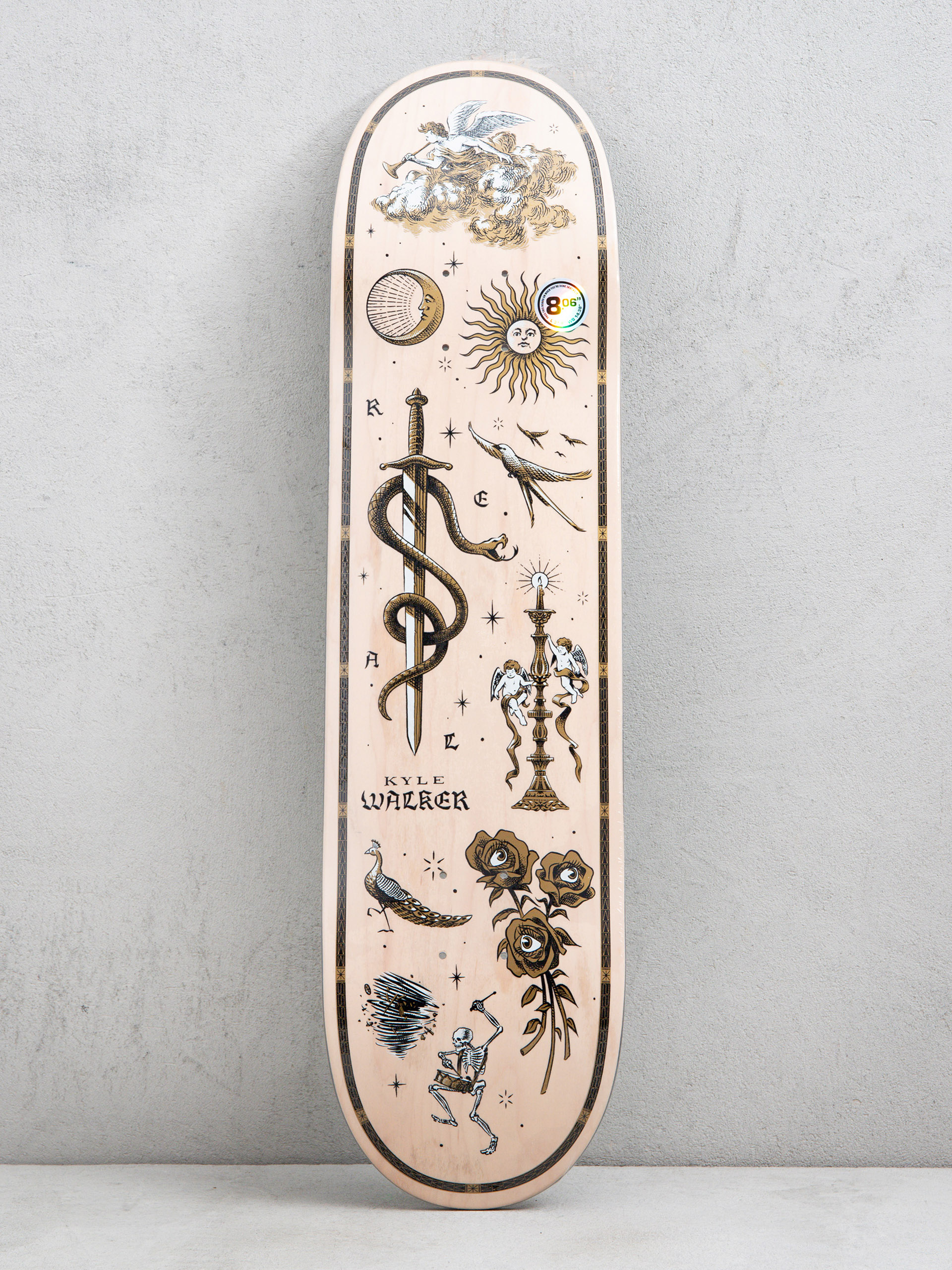 Real Kyle Engraved Gördeszka lap