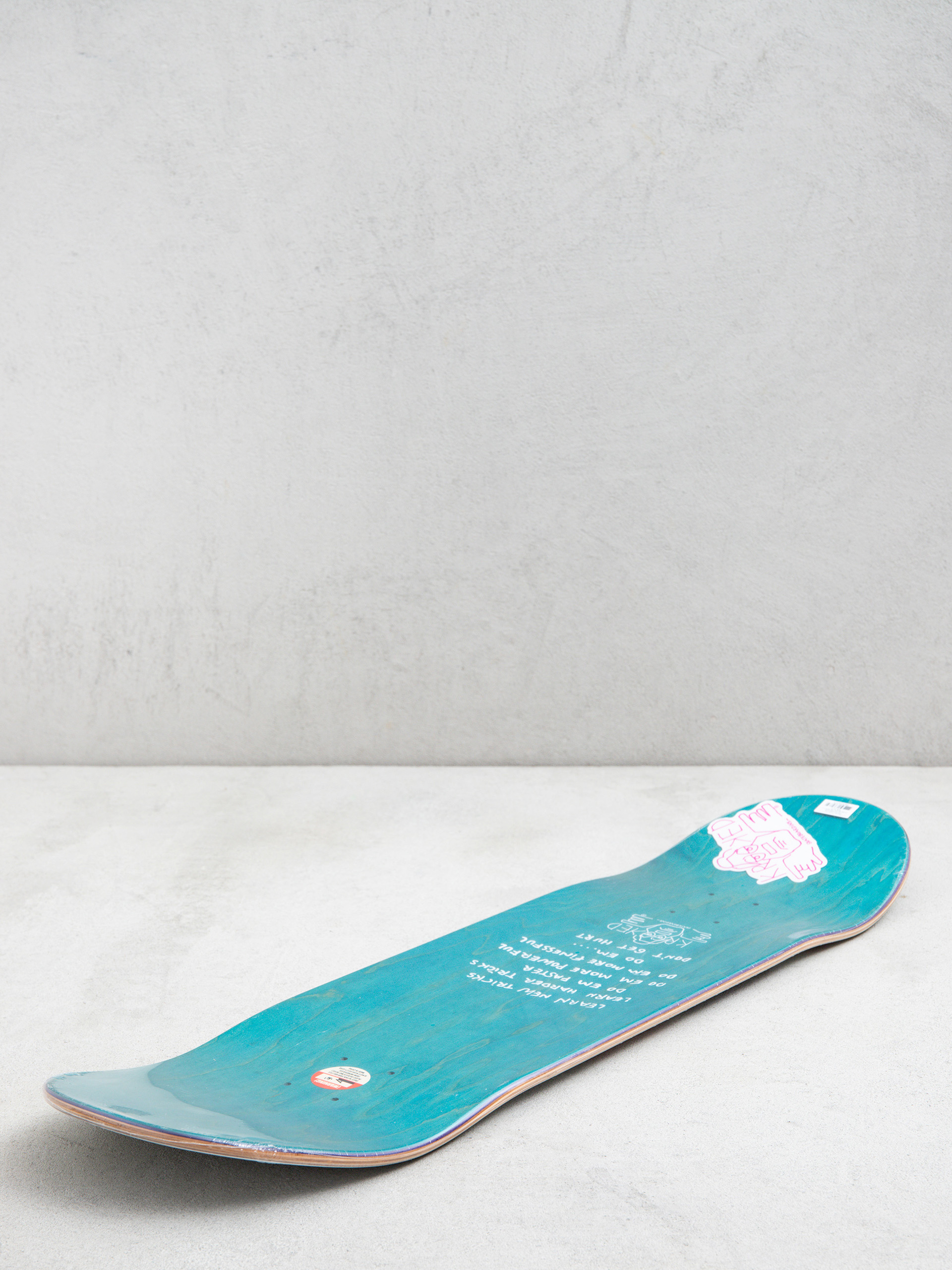 Krooked Wilson Fire Mask Gördeszka lap (white)